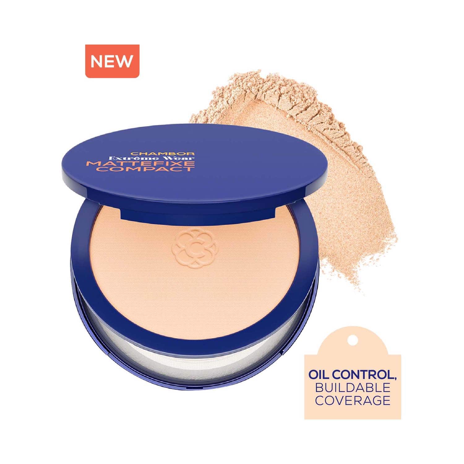 Chambor | Chambor Extreme Wear Mattefixe Compact - N 201 Neutral Cool Light (9 g)