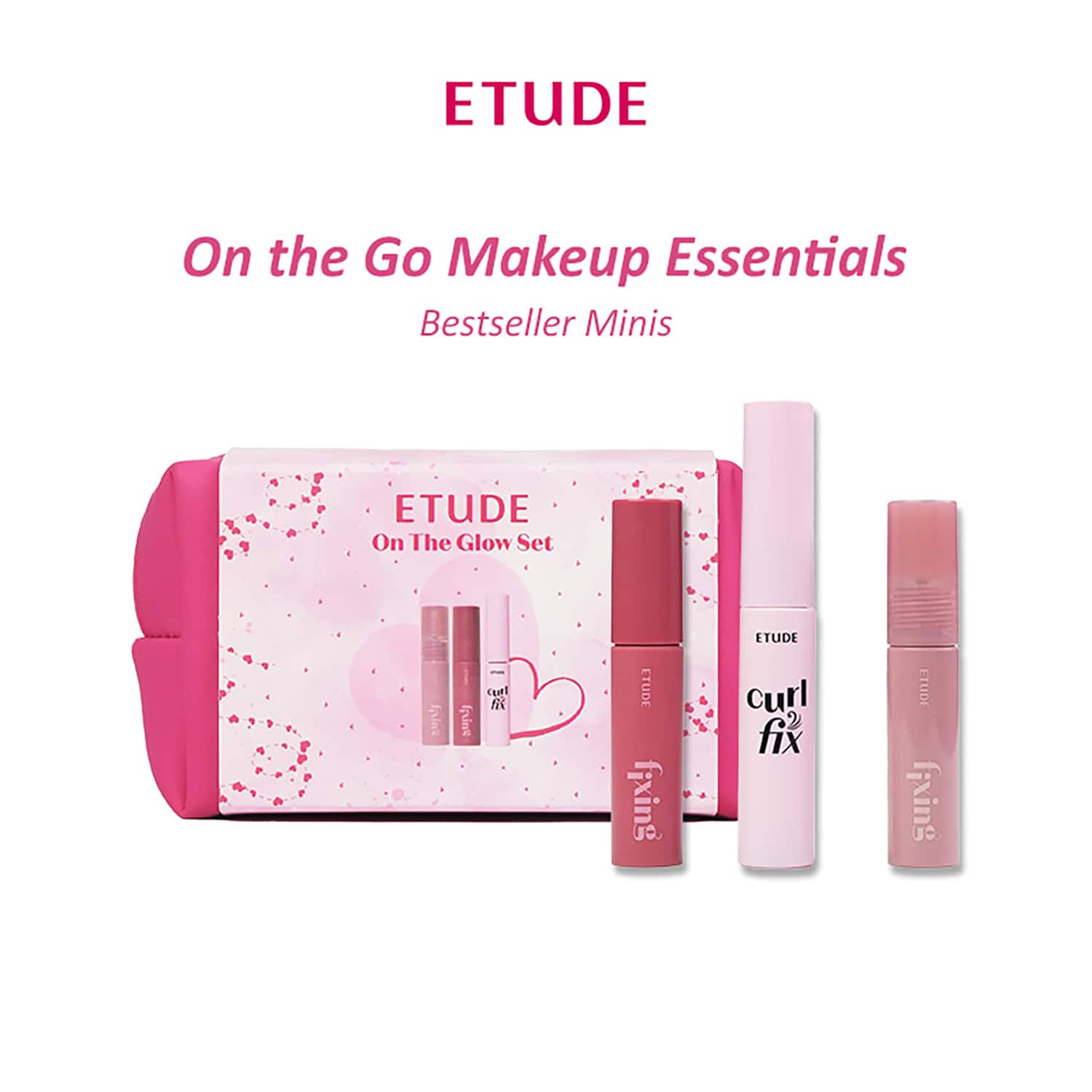ETUDE HOUSE | ETUDE HOUSE Quick Chic Mini Set with Leather Pouch (4 pcs)