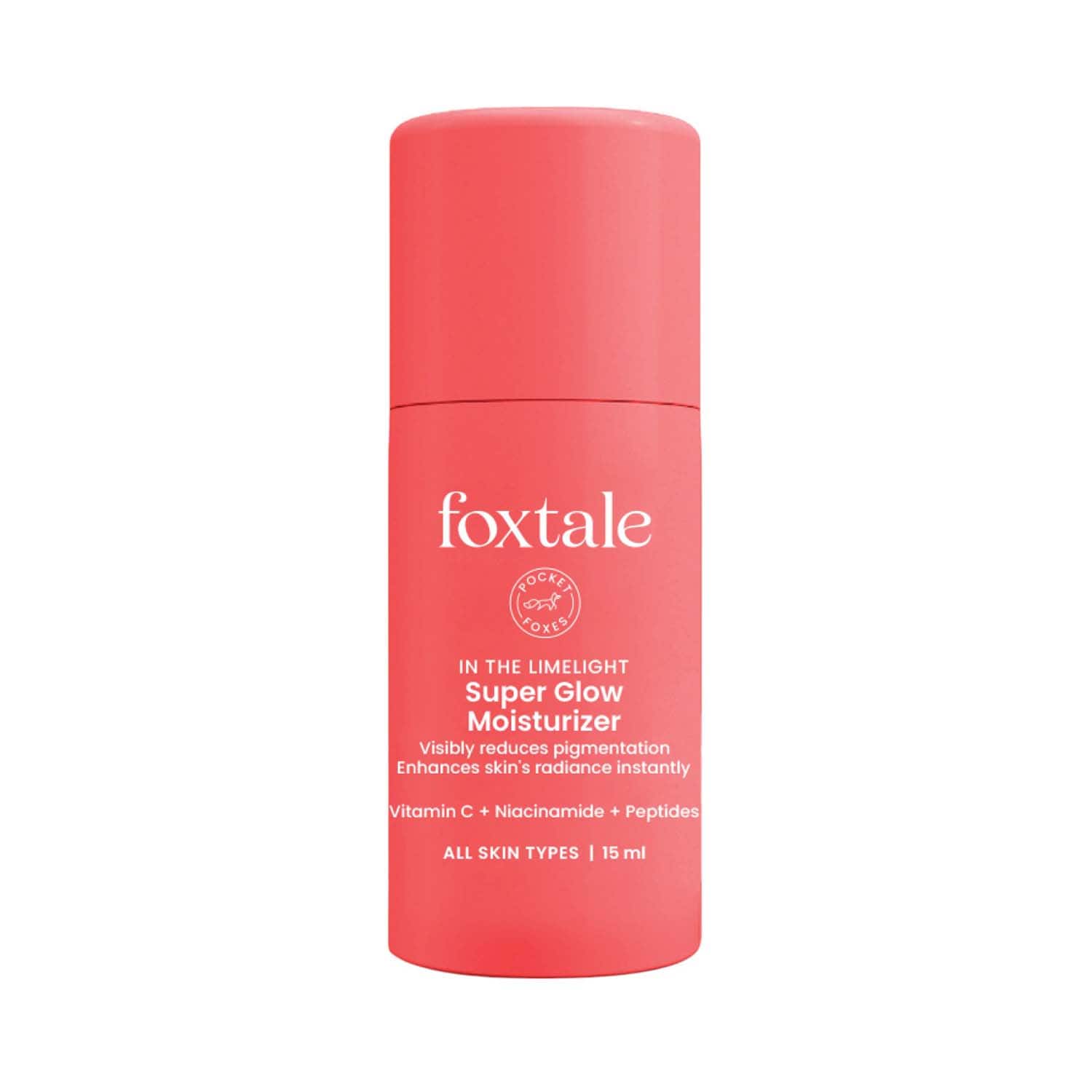 Foxtale | Foxtale Vitamin C Super Glow Moisturizer With Niacinamide (15 ml)