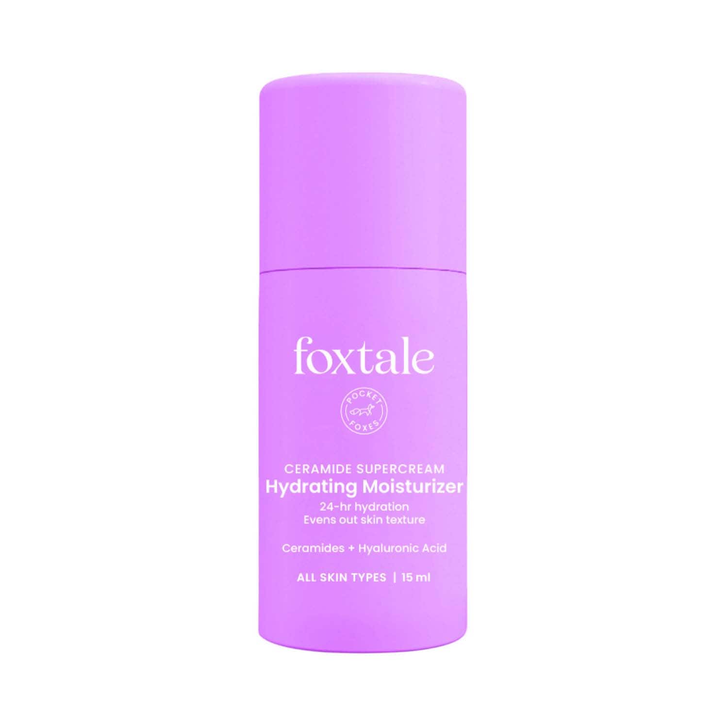 Foxtale | Foxtale 5X Hydrating Ceramide Moisturizer For Face (15 ml)