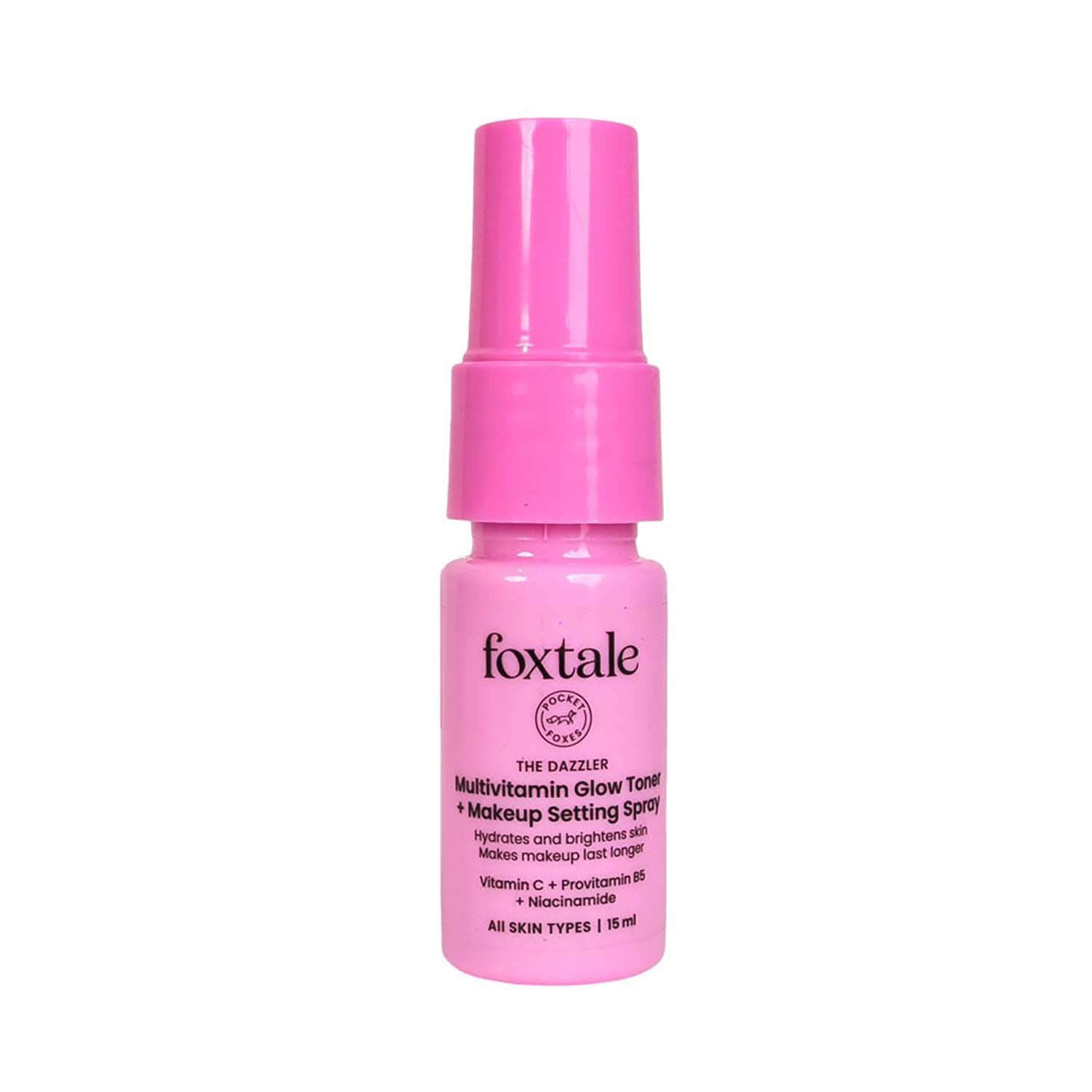 Foxtale | Foxtale The Dazzler Multivitamin Glow Toner + Makeup Setting Spray (15 ml)