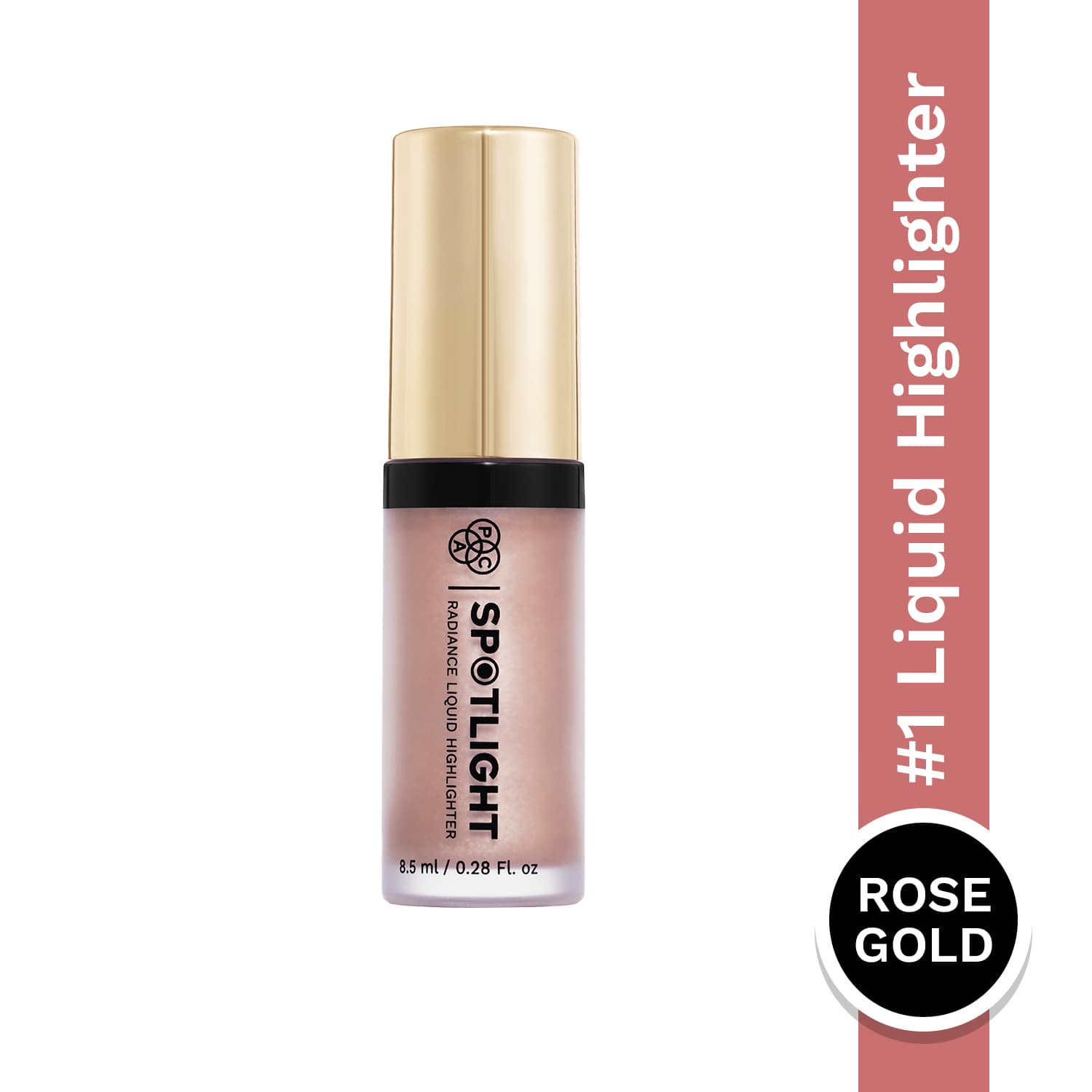 PAC | PAC Spotlight Radiance Liquid Highlighter - Rose Gold (8.5 ml)
