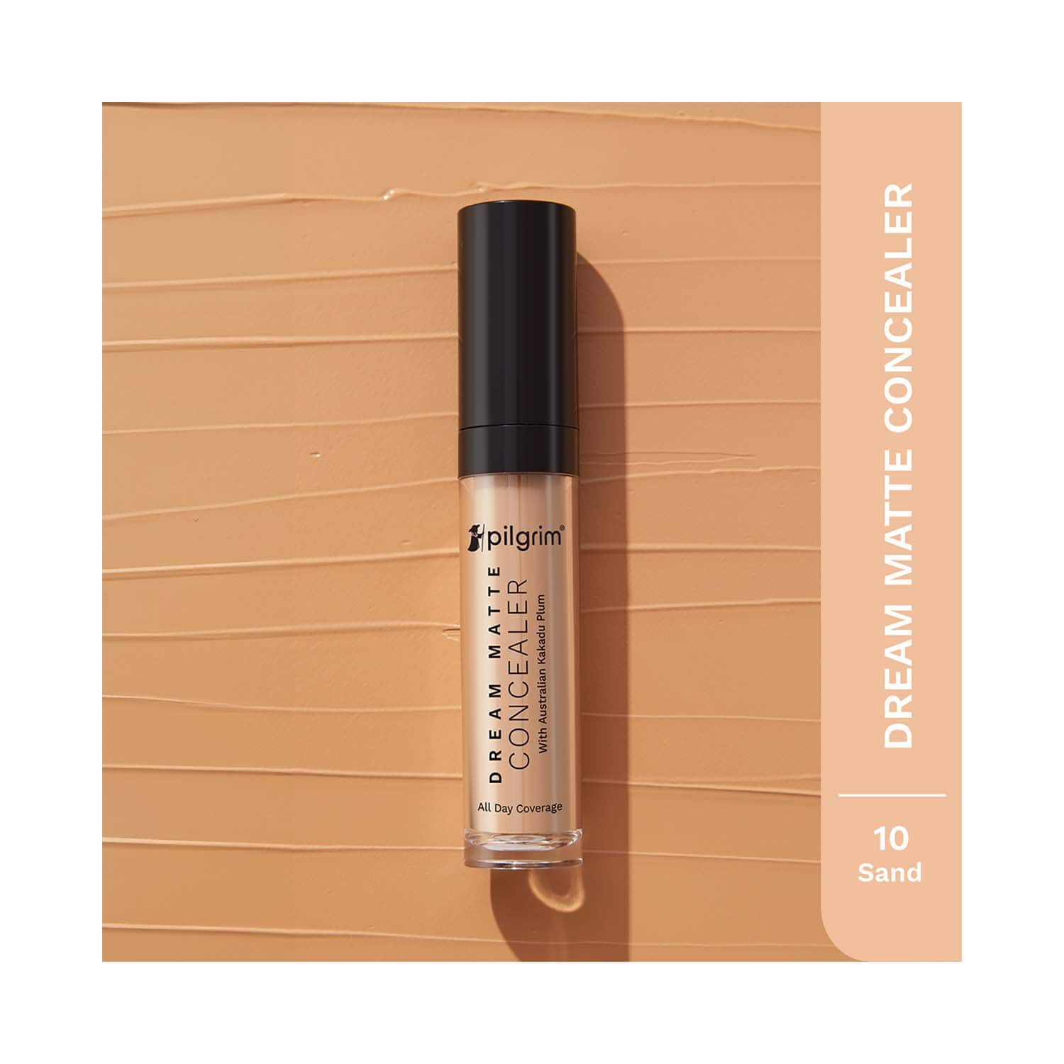 Pilgrim | Pilgrim Full Coverage Dream Matte Concealer - Sand-10 (7.3 ml)