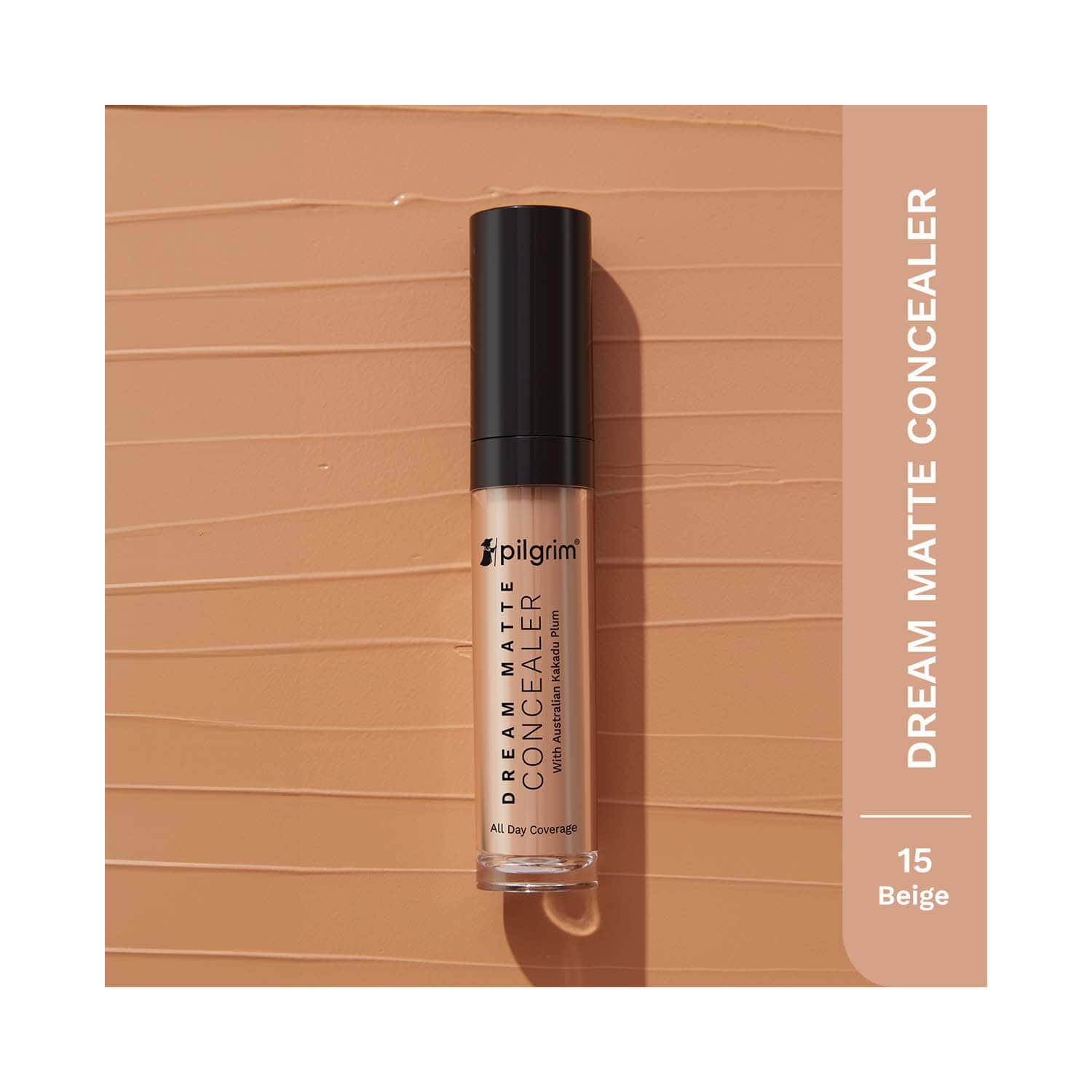 Pilgrim | Pilgrim Full Coverage Dream Matte Concealer - Beige-15 (7.3 ml)