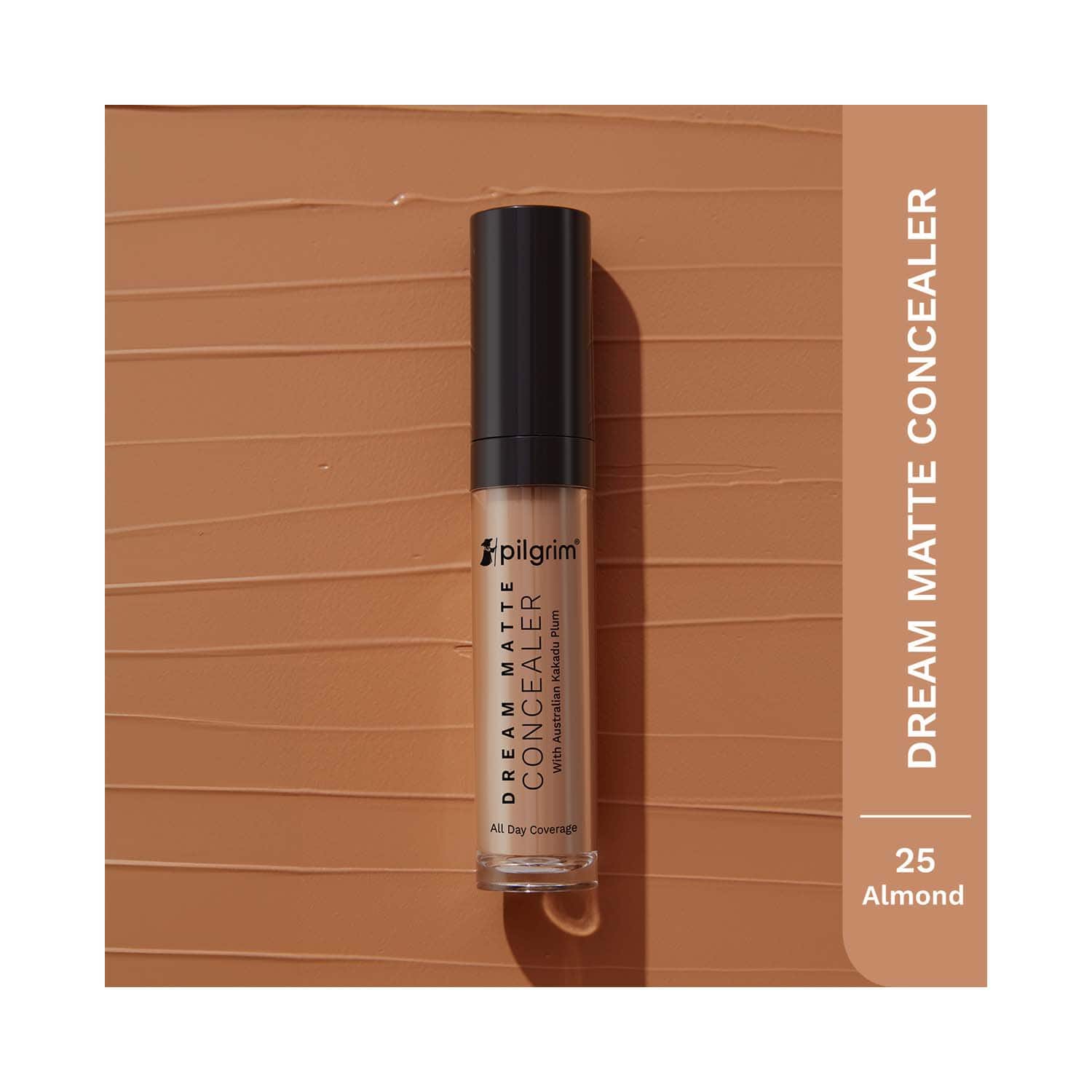Pilgrim | Pilgrim Full Coverage Dream Matte Concealer - Almond-25 (7.3 ml)