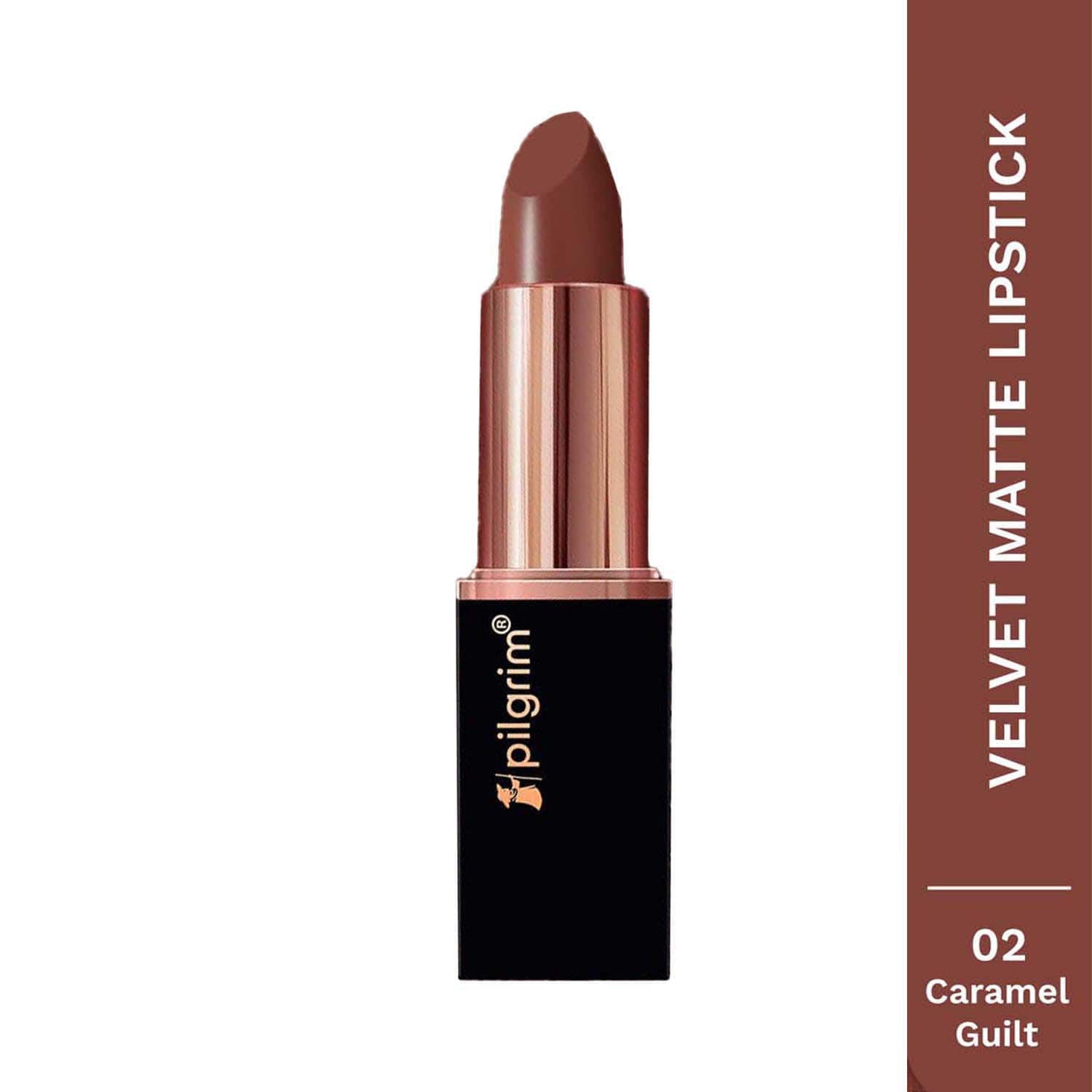 Pilgrim | Pilgrim Matte Me Up Bullet Lipstick - 02 Caramel Guilt (4.2 g)