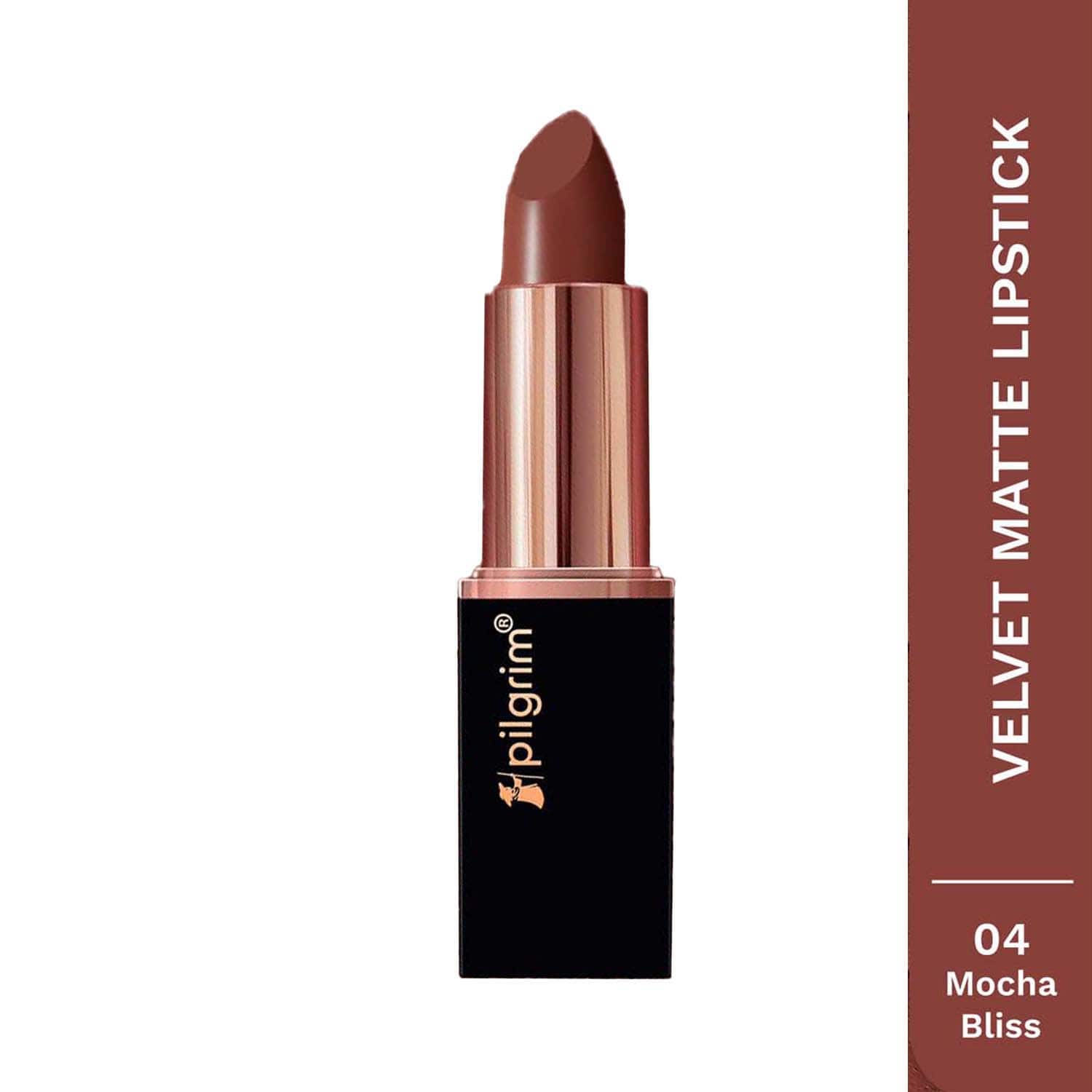 Pilgrim | Pilgrim Matte Me Up Bullet Lipstick - 04 Mocha Bliss (4.2 g)