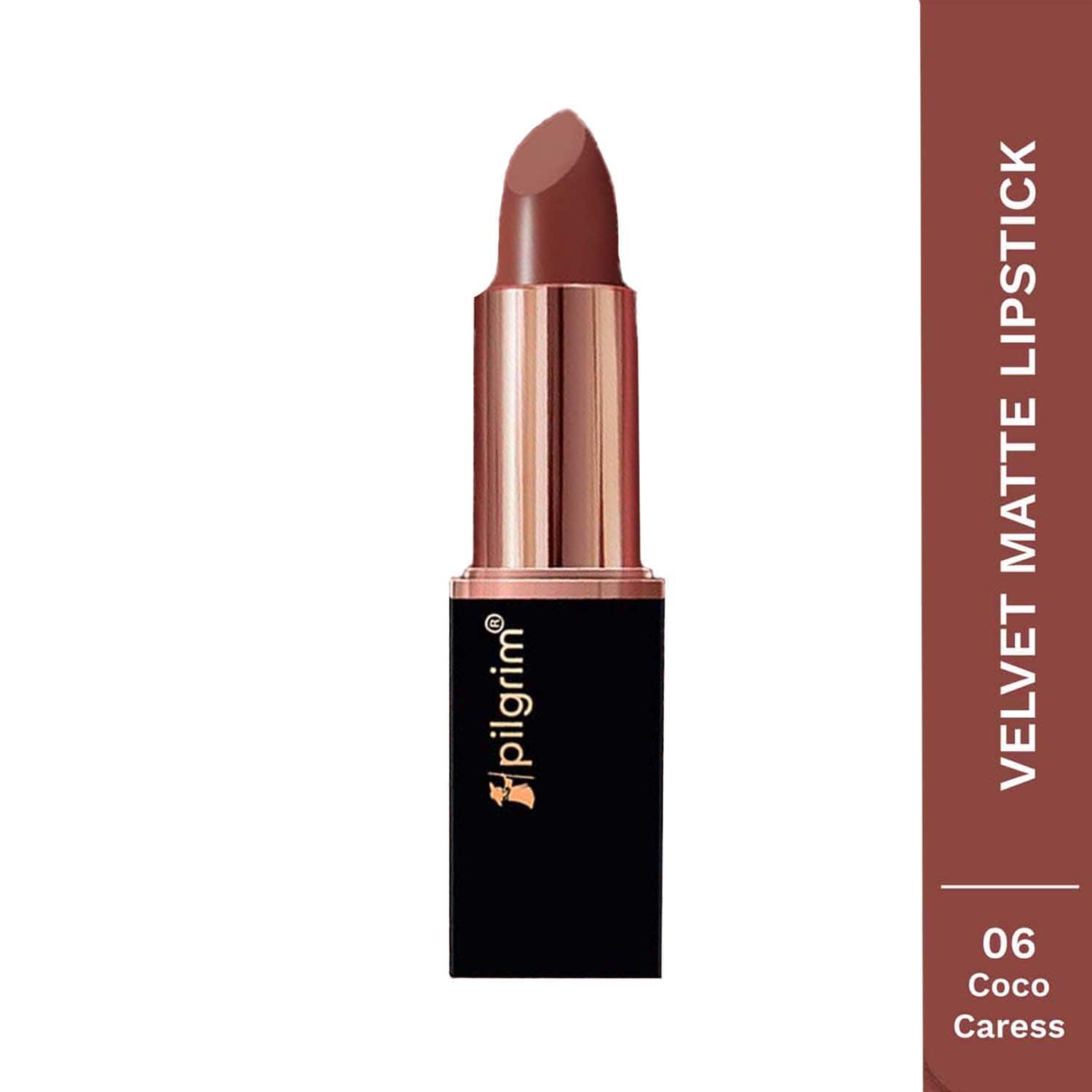 Pilgrim | Pilgrim Matte Me Up Bullet Lipstick - 06 Coco Caress (4.2 g)