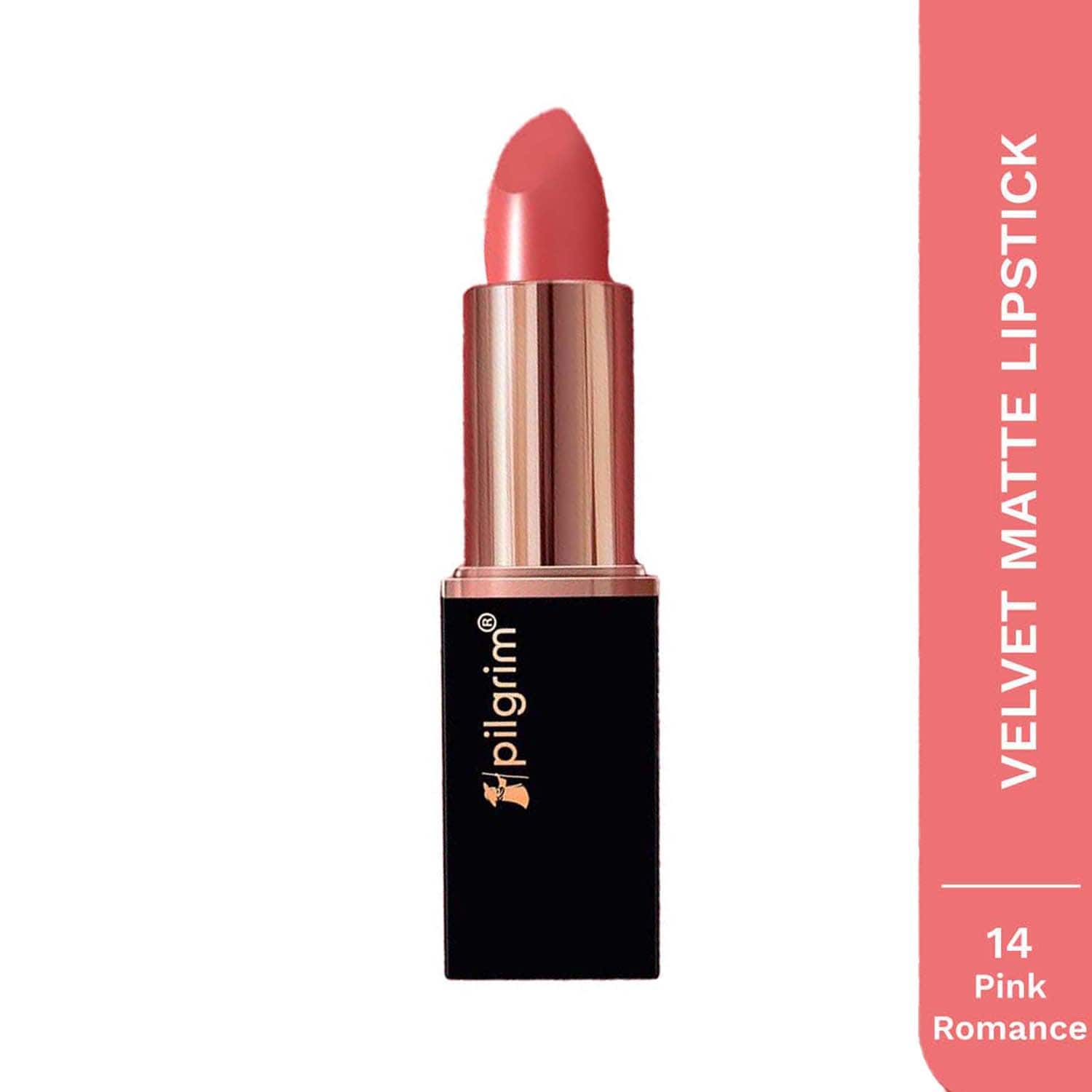 Pilgrim | Pilgrim Matte Me Up Bullet Lipstick - 14 Pink Romance (4.2 g)