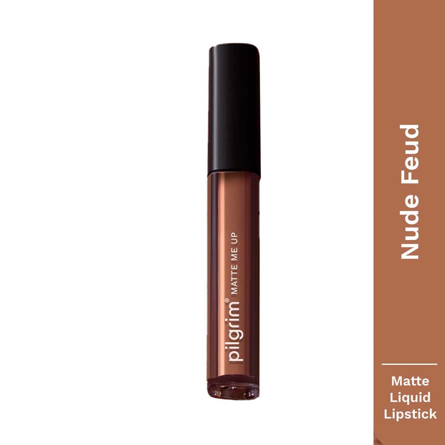 Pilgrim | Pilgrim Matte Me Up Liquid Lipstick - Nude Feud (3 ml)