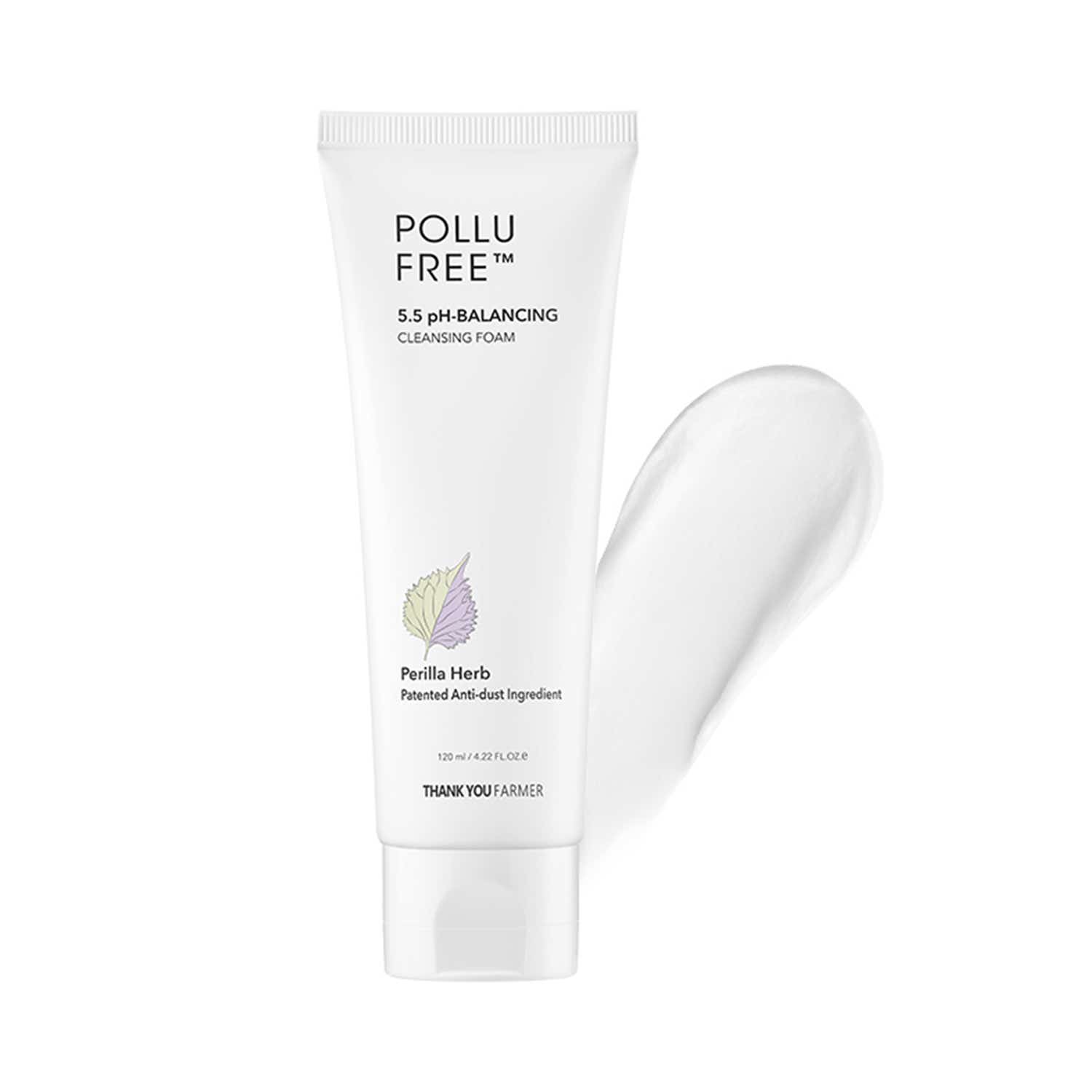Thank You Farmer | Thank You Farmer Pollufree 5.5 Ph-Balancing Cleansing Foam (120 ml)