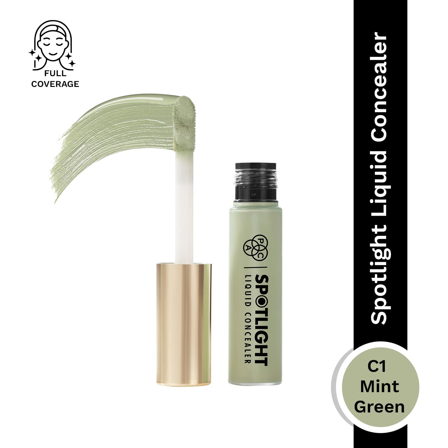 PAC | PAC Spotlight Liquid Concealer - C1 Mint Green (15 g)