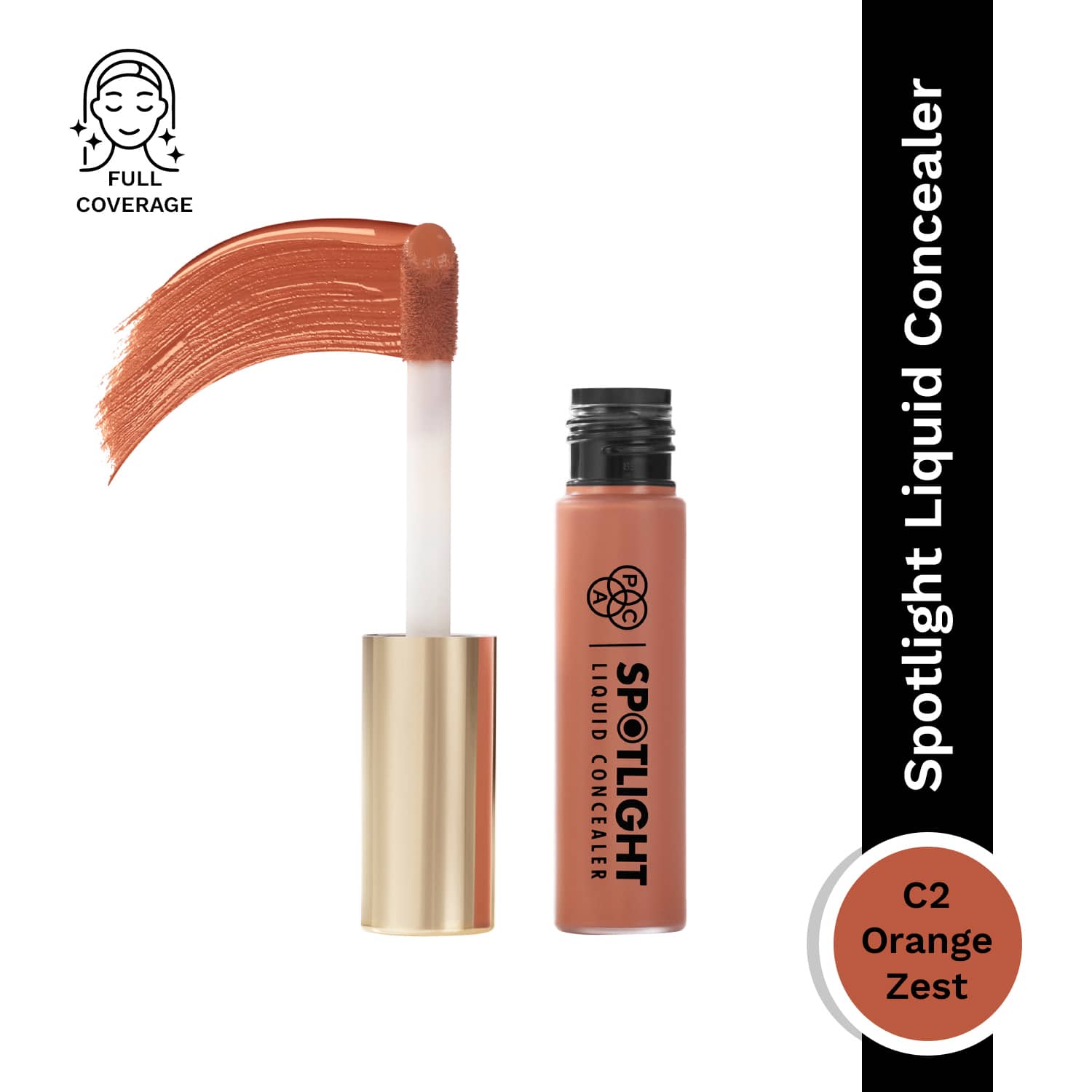 PAC | PAC Spotlight Liquid Concealer - C2 Orange Zest (15 g)