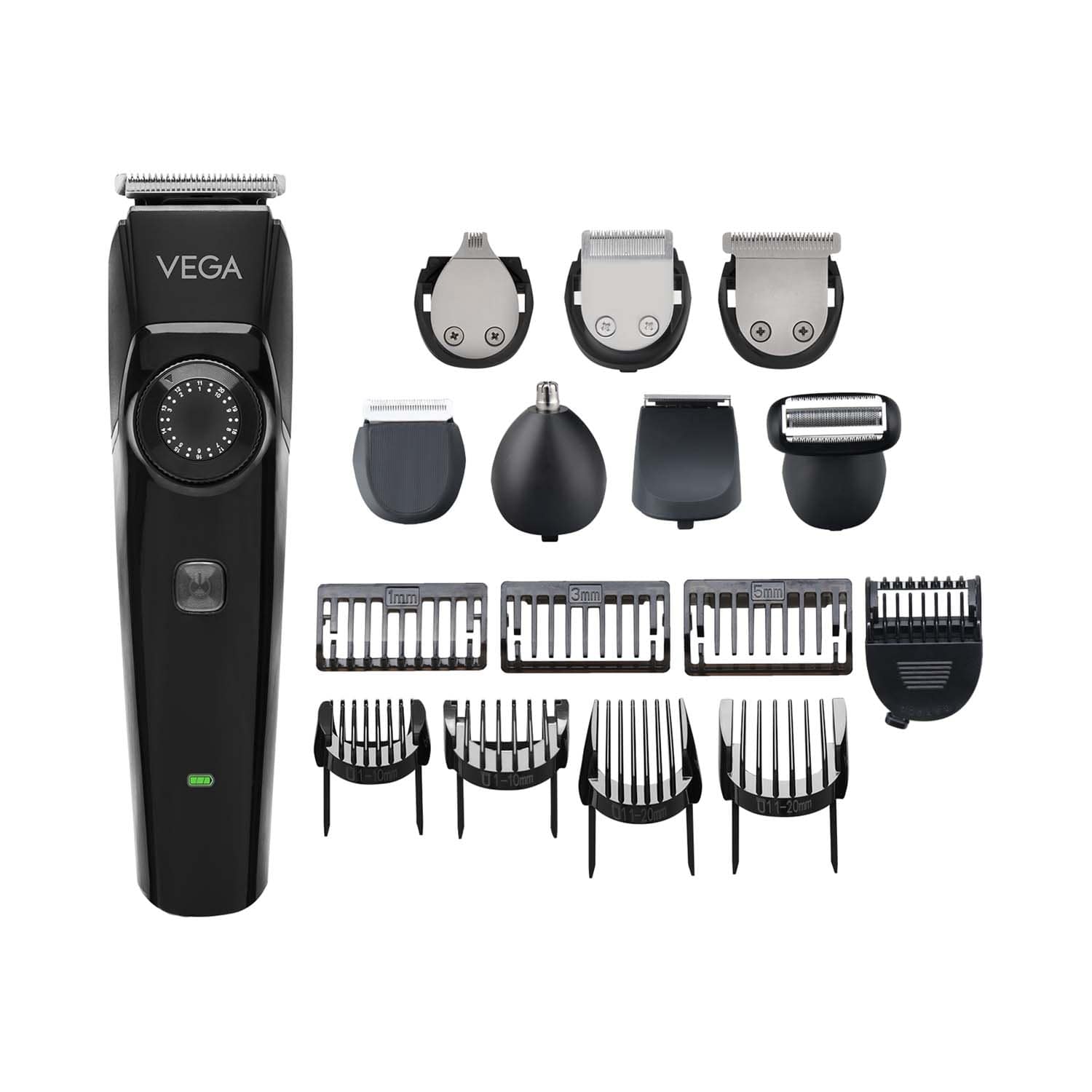 Vega | Vega OG 15 In 1 All Rounder Grooming Set For Men With 150 Min Runtime - VHTH-37