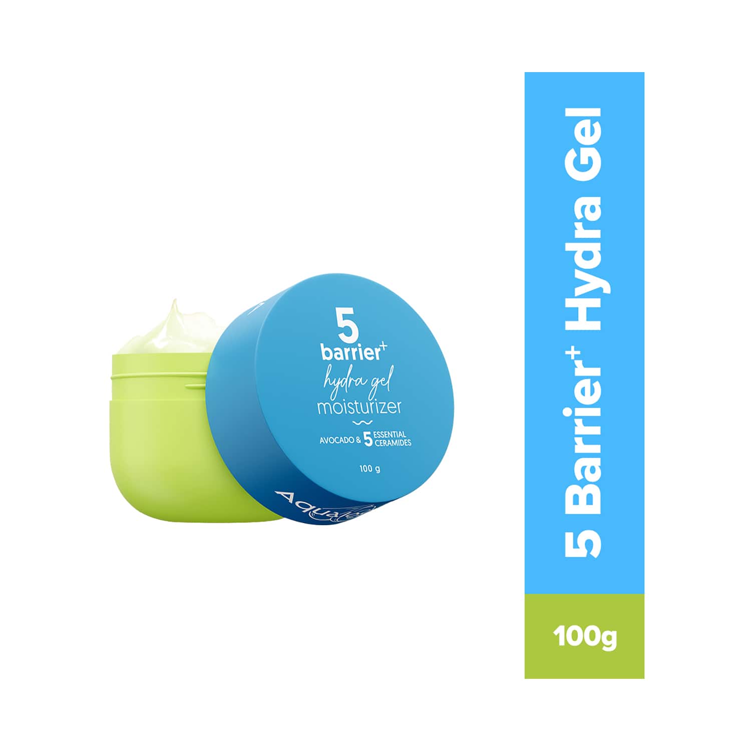 Aqualogica | Aqualogica 5 Barrier+ Hydra Gel Moisturizer With Avocado & 5 Essential Ceramides (100 g)
