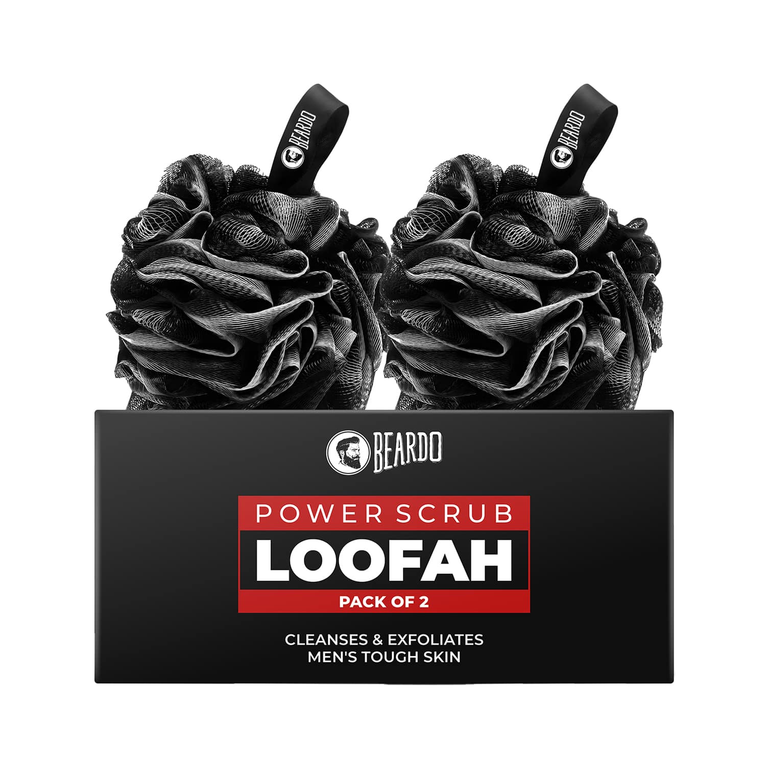 Beardo | Beardo Power Scrub Loofah (Pack Of 2)