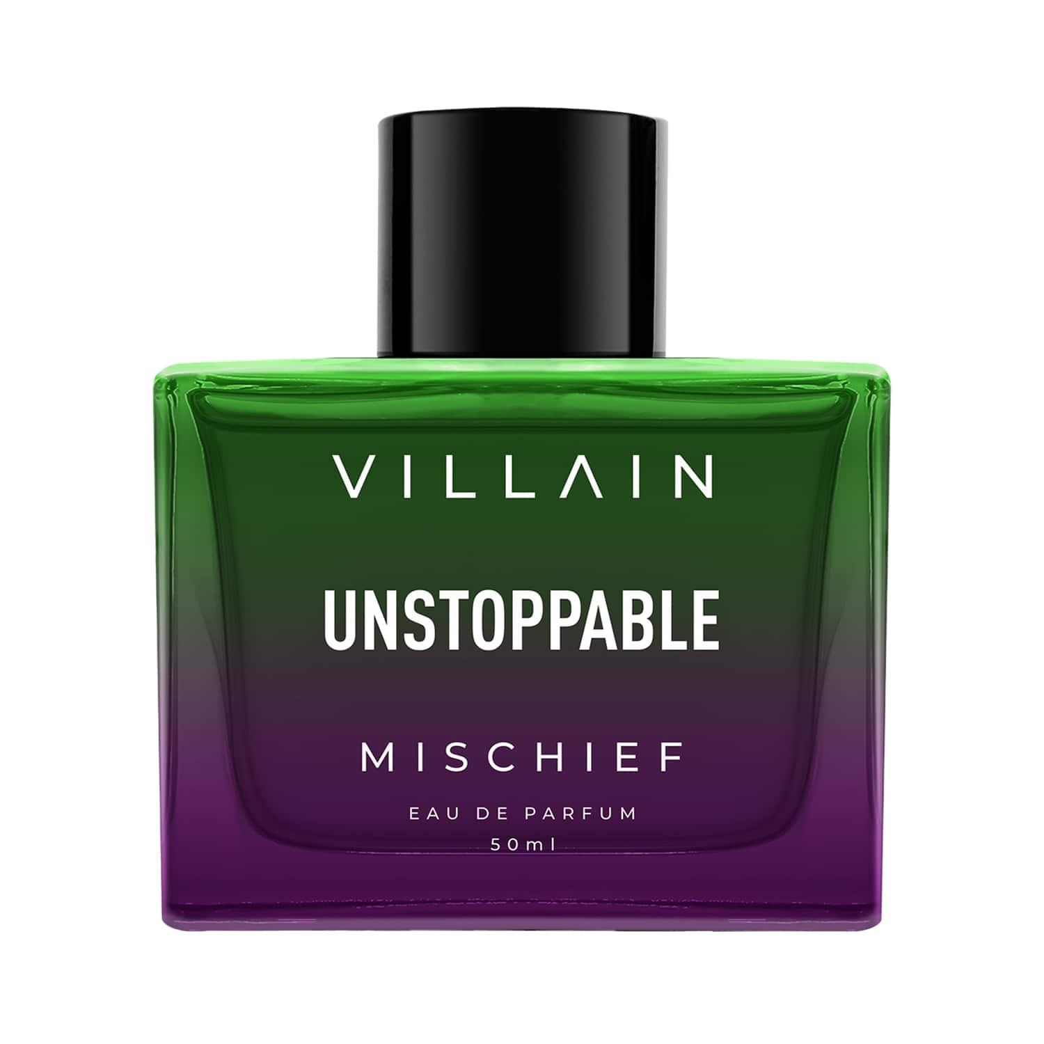 VILLAIN | Villain Unstoppable Mischief Premium Long Lasting Fragrance Eau de Perfum for Men (50 ml)