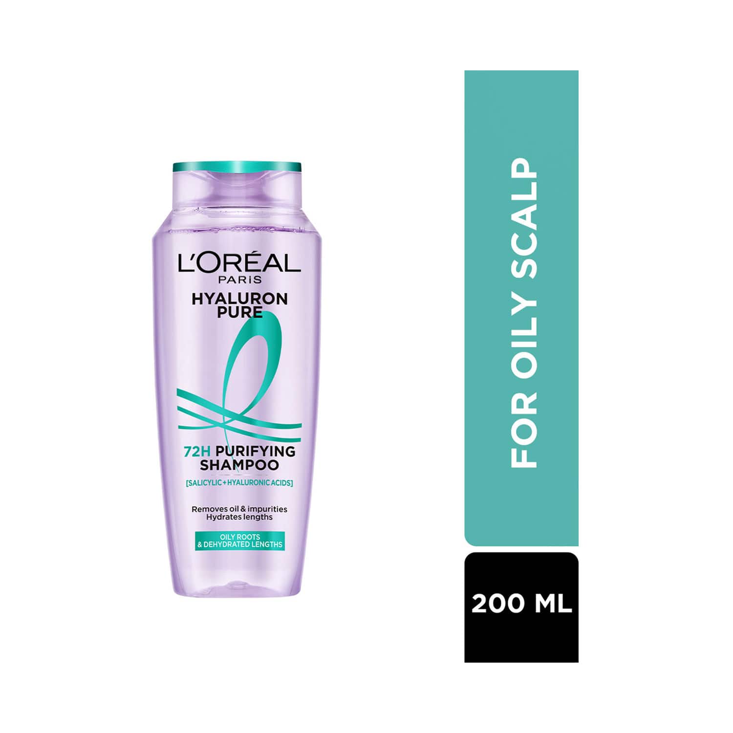 L'Oreal Paris | L'Oreal Paris Hyaluron Pure 72H Purifying Shampoo (200 ml)