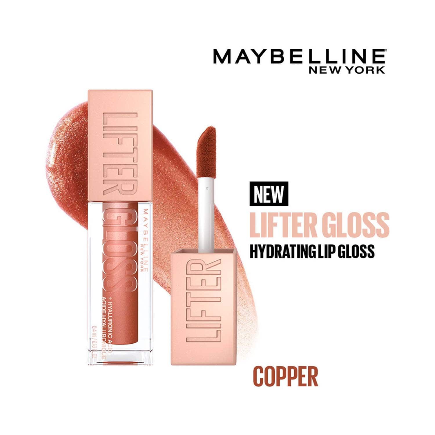 Maybelline New York | Maybelline New York Lifter Gloss Hydrating Lip Gloss - Copper (5.4 ml)