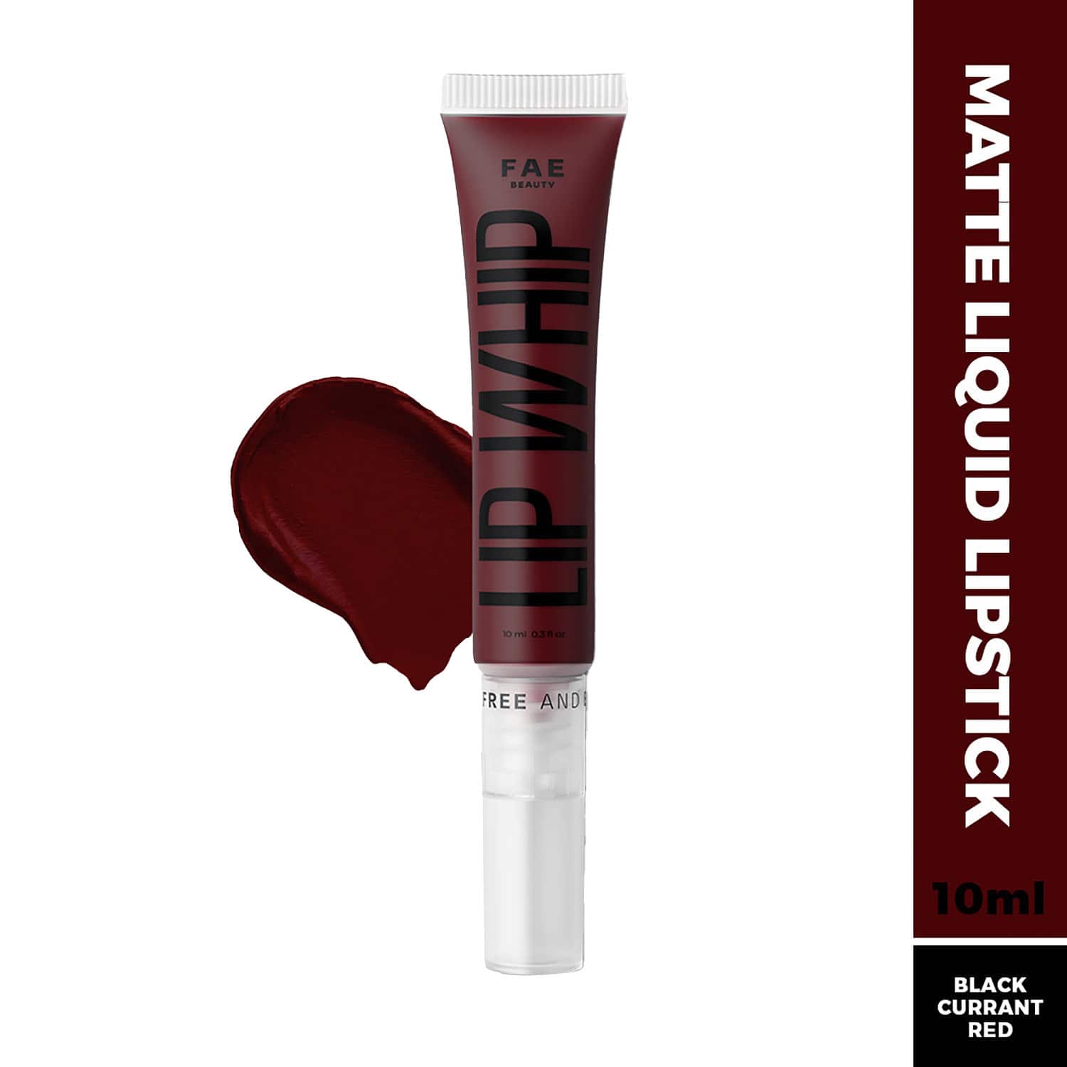 FAE BEAUTY | FAE BEAUTY Lip Whip 12H Matte Liquid Lipstick - Long Wear, Non Drying - Toxic (10 ml)