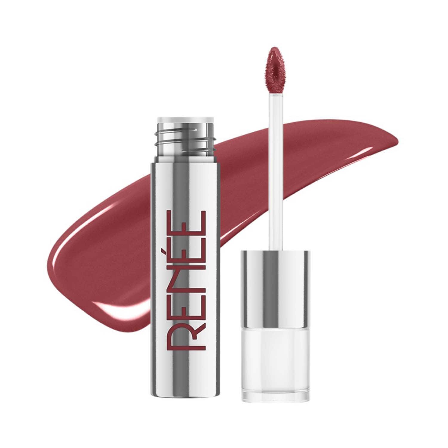 RENEE | Renee Gloss Stay Transferproof Glossy Liquid Lip Color - 012 Nude Sia (3.5 ml)