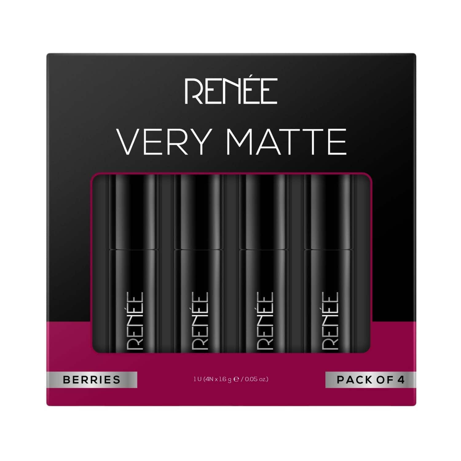 RENEE | Renee Very Matte Lipsticks - Berries (4 pcs)