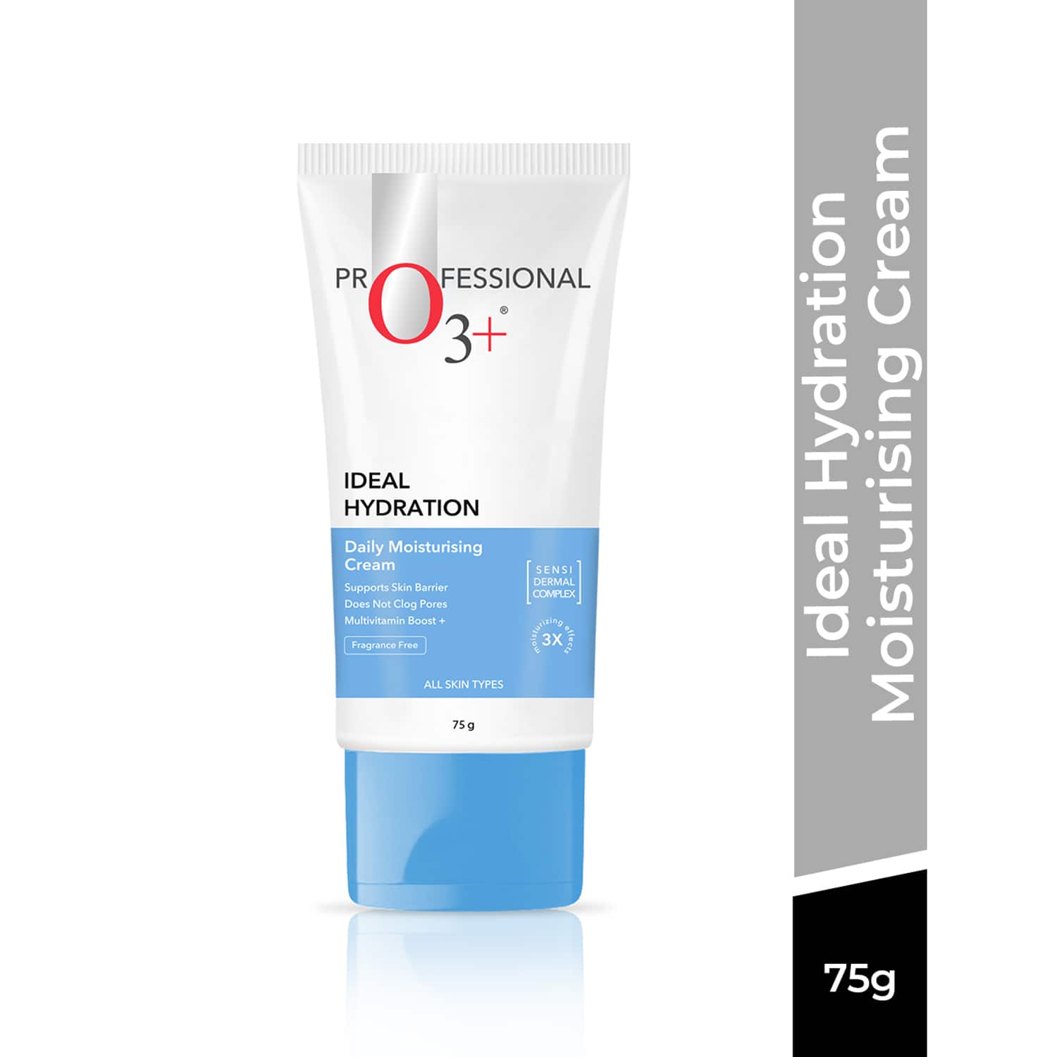 O3+ | O3+ ideal hydration moisturisation with Hyaluronic acid for barrier repair (75 g)