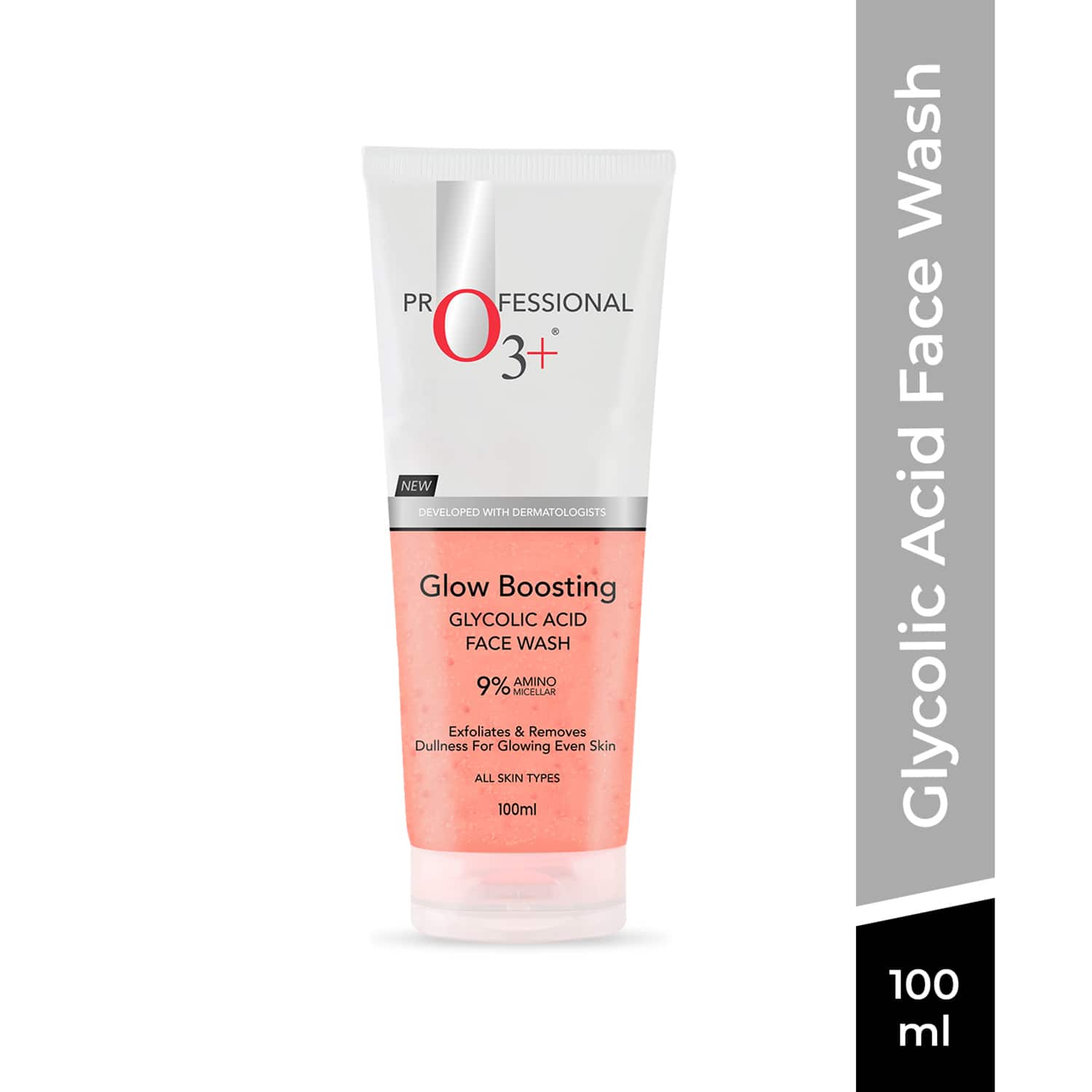 O3+ | O3+ Glow Boosting Glycolic Acid Brightening Face Wash (100 ml)