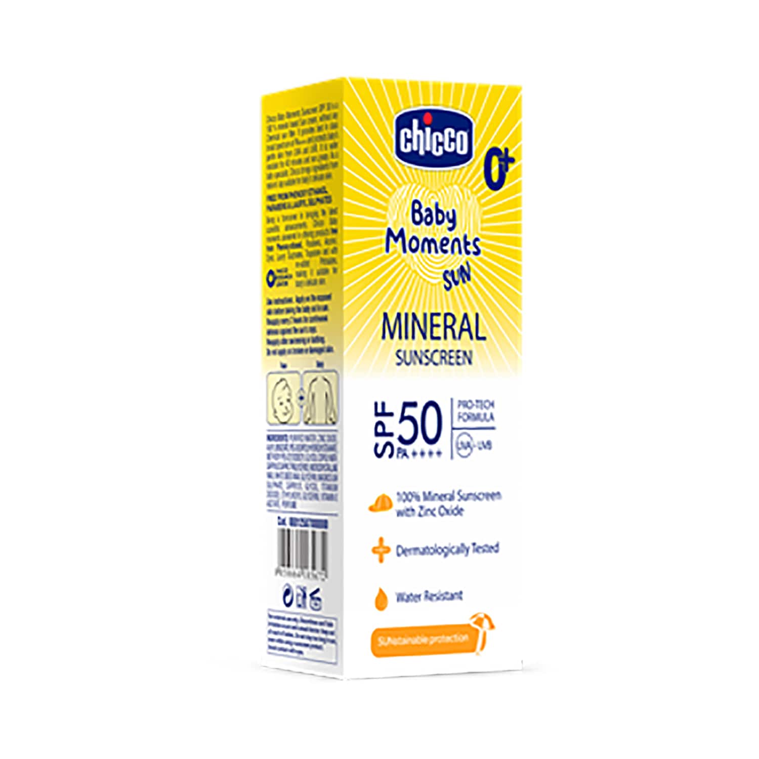Chicco | Chicco Baby Moments Mineral Sun Cream SPF 50 (75 g)