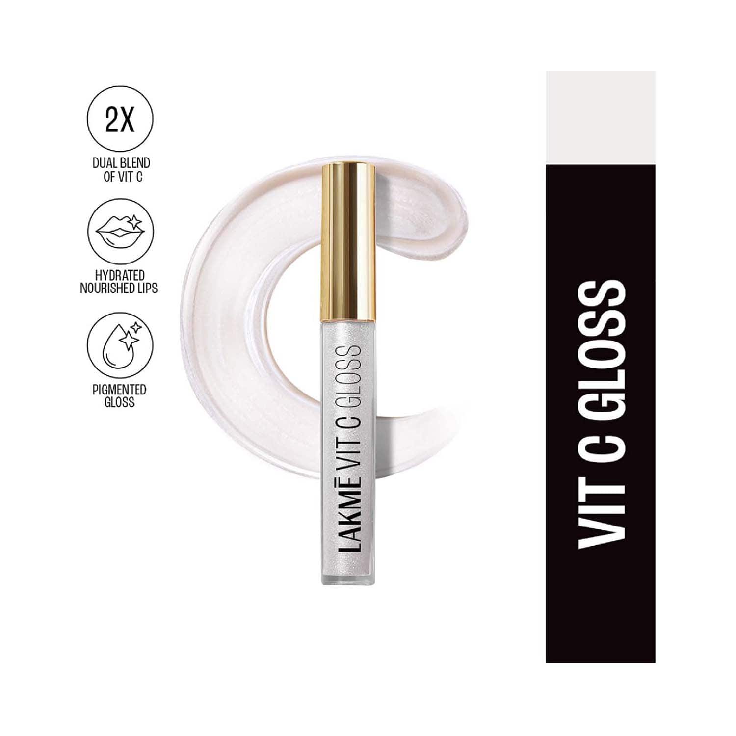 Lakme | Lakme Superglowvit-C Gloss - Pearl C5 (2.5 ml)