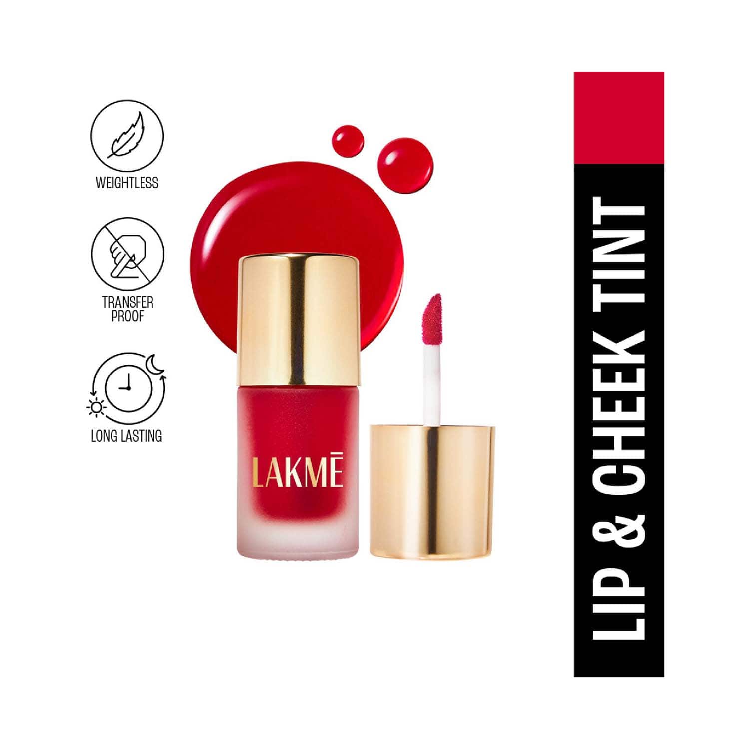 Lakme | Lakme 9to5 Double Duty Lip & Cheek Water Stain - Sunset Kiss (9 ml)