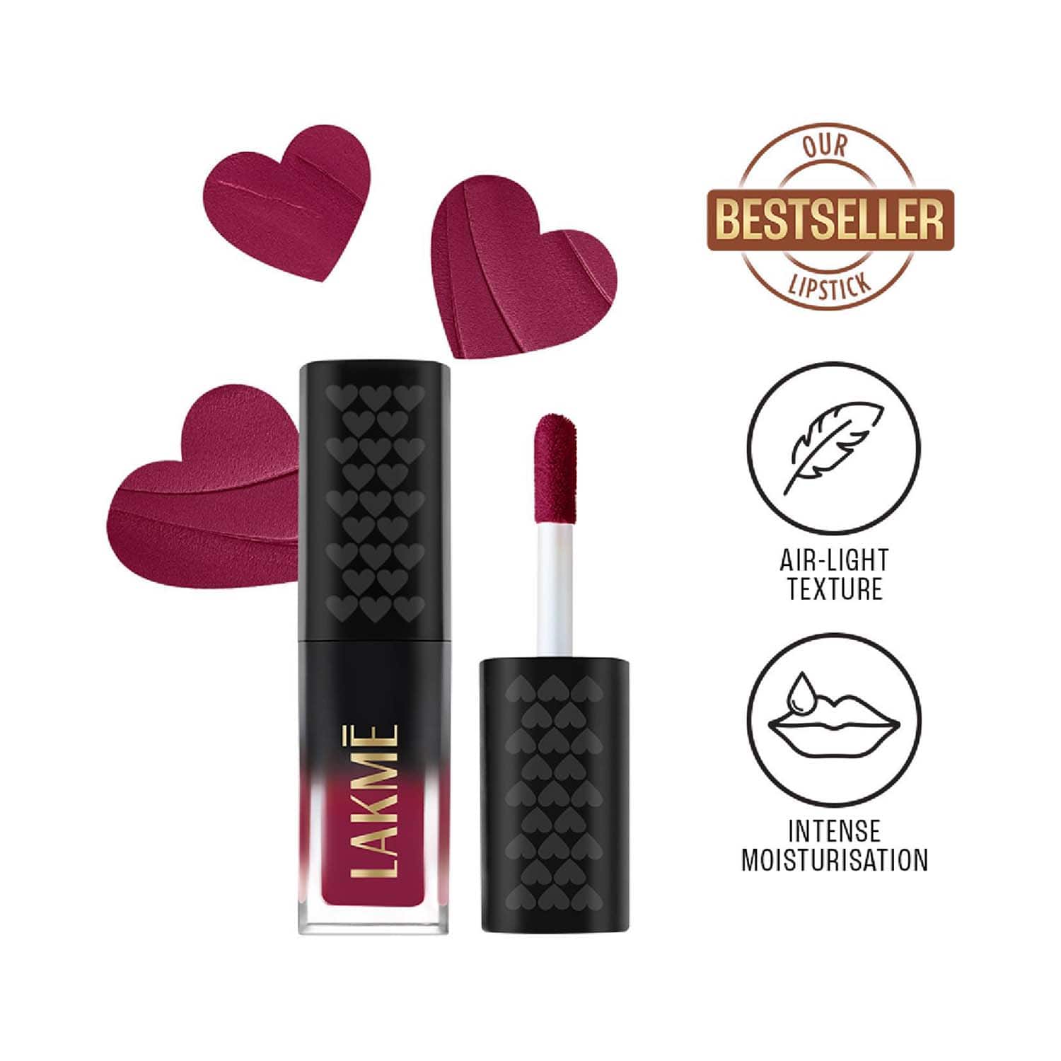 Lakme | Lakme Xtraordin-airy Lip Mousse Mini - Mauve Mischief (1.8 g)
