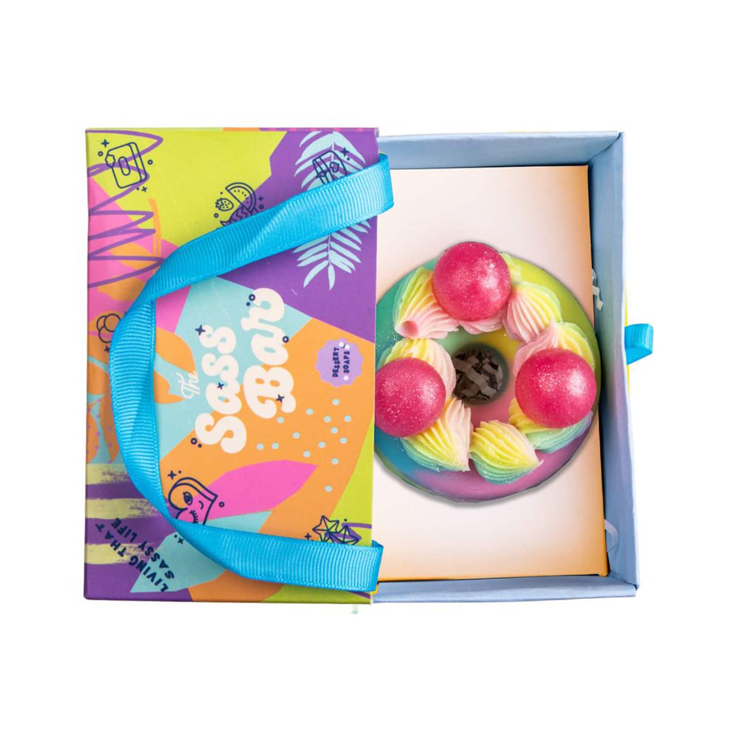 The Sass Bar | The Sass Bar Cherry Glazed Donut Soap (80 g)