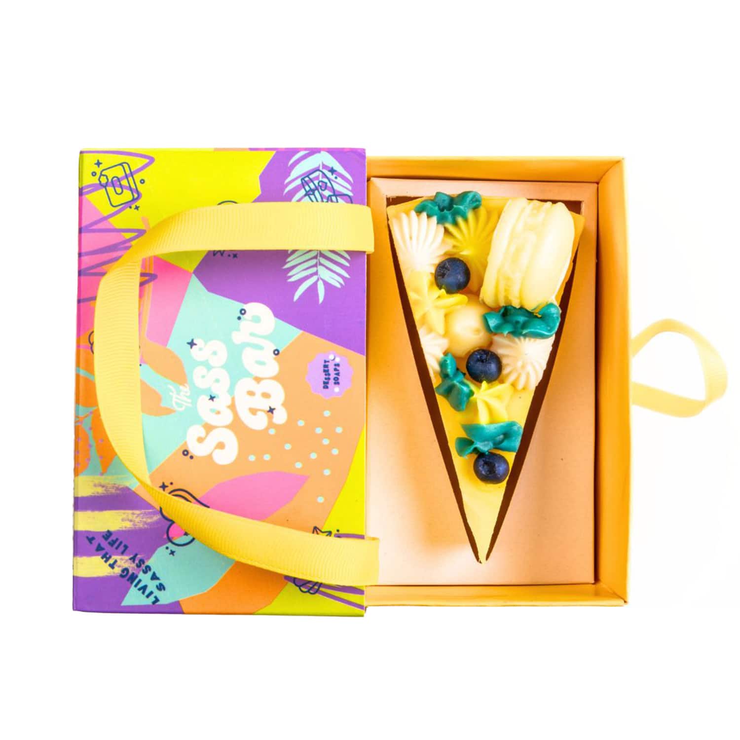 The Sass Bar | The Sass Bar Lemon Blueberry Cake Soap (160 g)