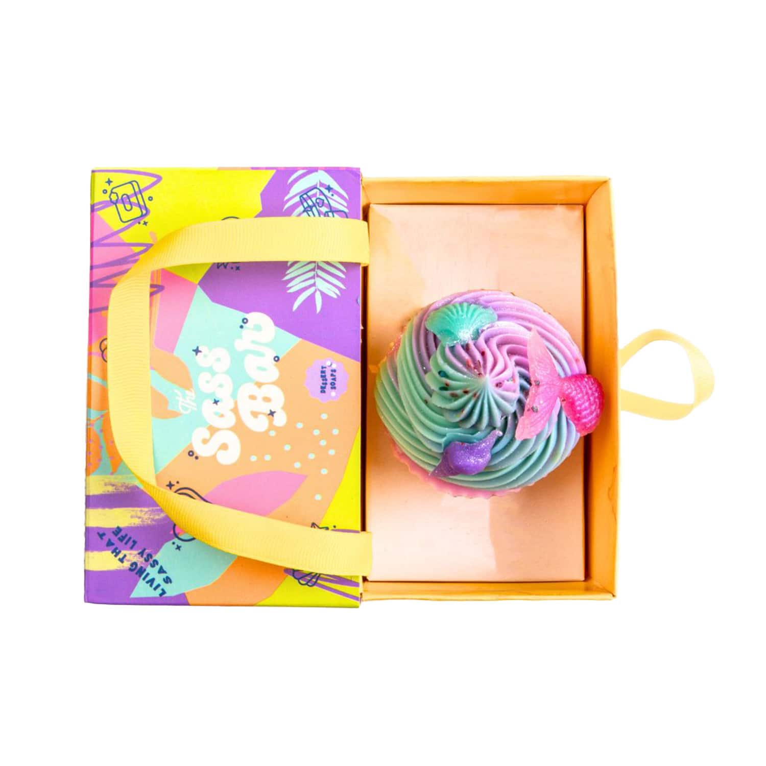 The Sass Bar | The Sass Bar Mermaid Lagoon Cupcake Soap (115 g)