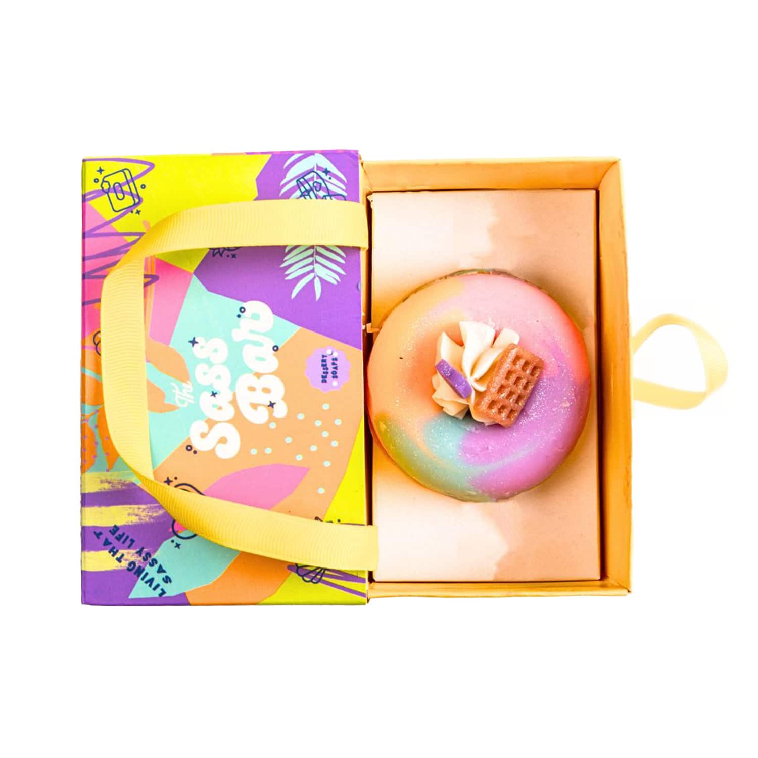 The Sass Bar | The Sass Bar Whipped Cream Sunset Donut Soap (80 g)