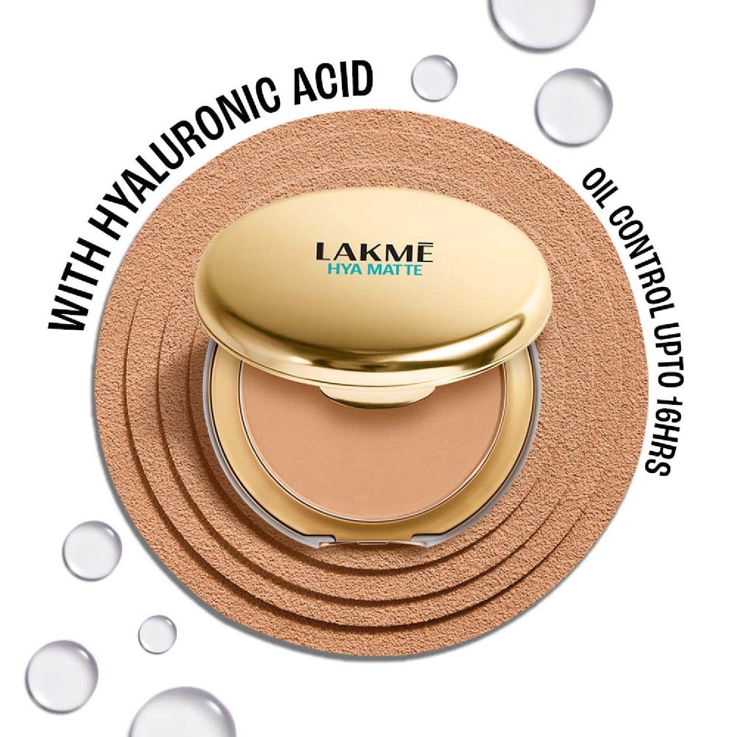 Lakme | Lakme 9to5 Hya Matte Pressed Powder - Cinnamon (9 g)