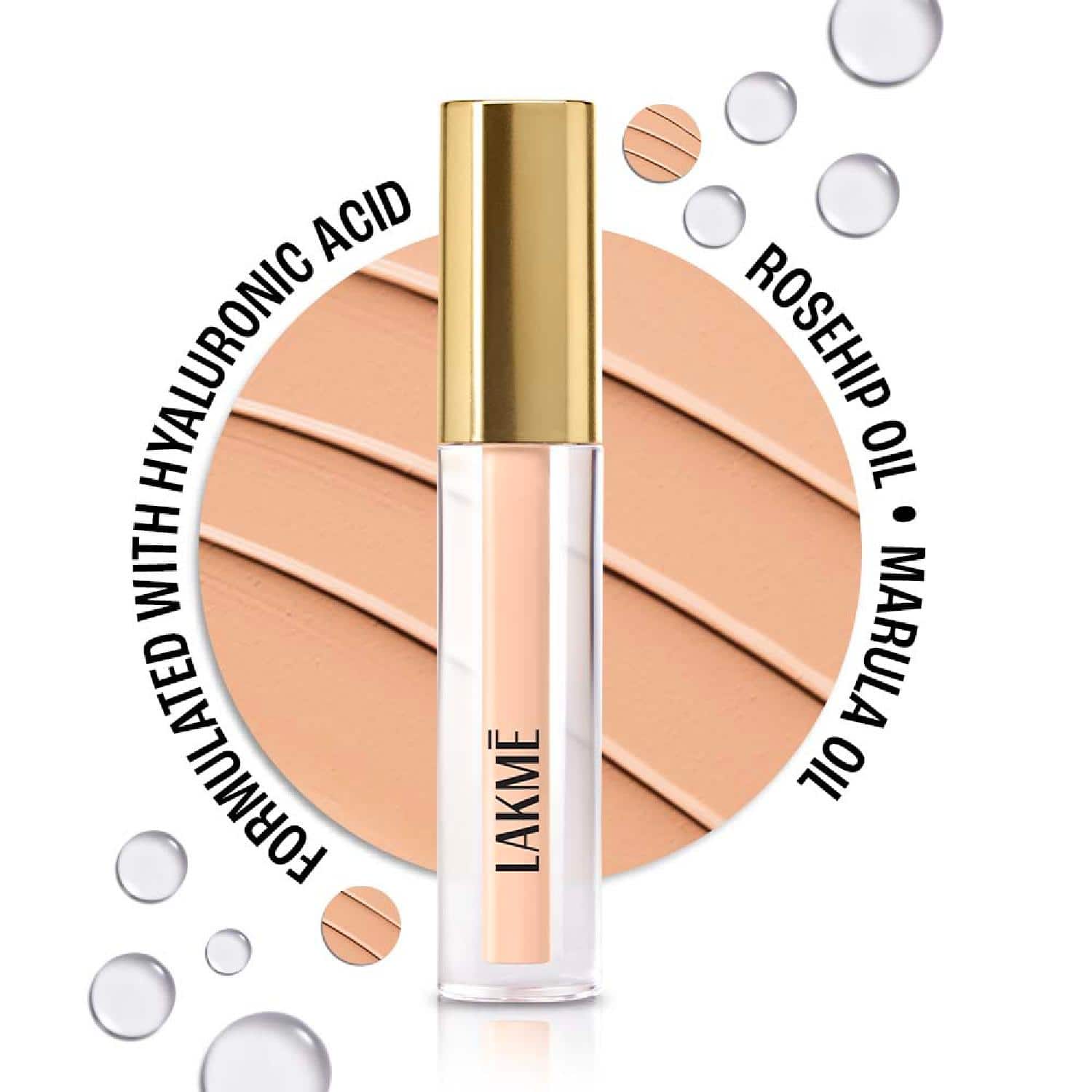 Lakme | Lakme 9to5 Hya Matte Liquid Concealer - Ivory (2 ml)