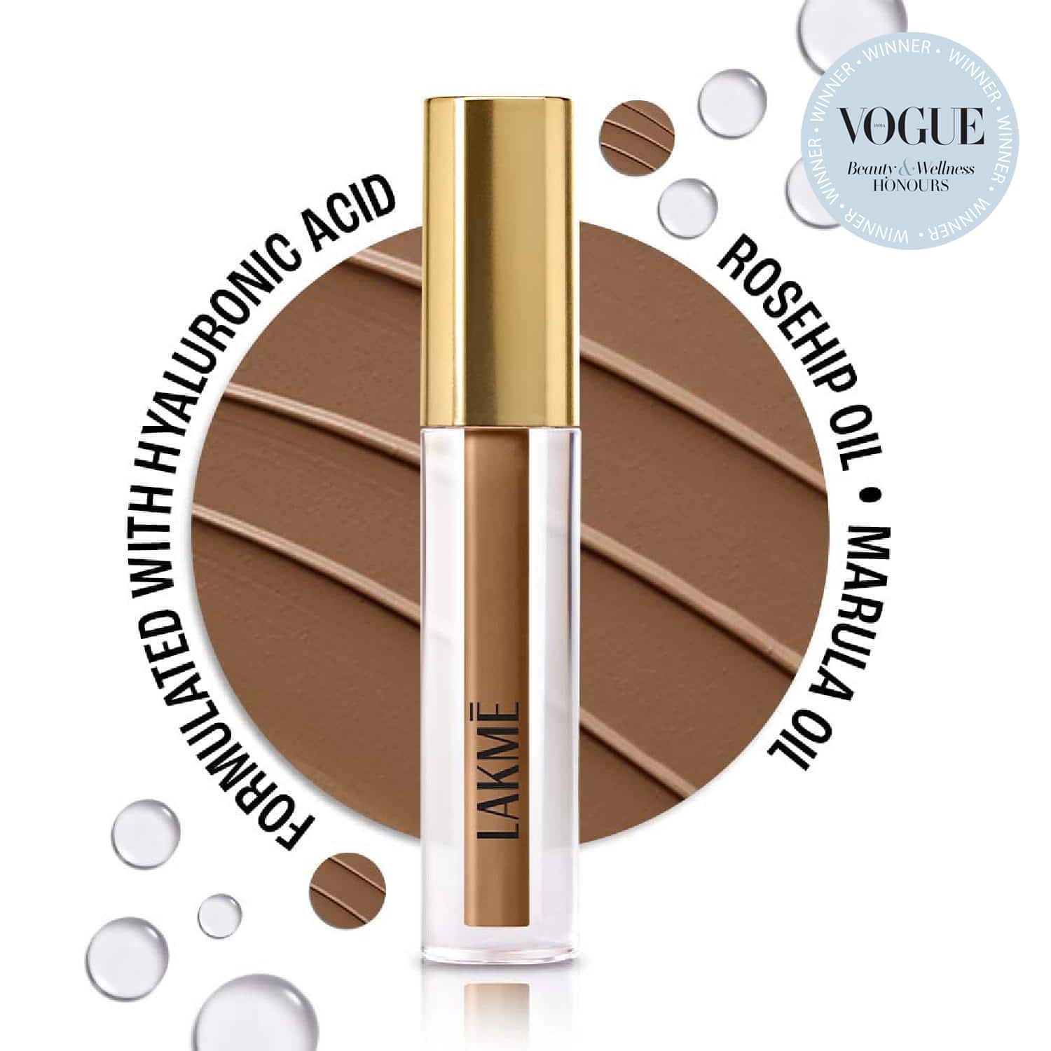 Lakme | Lakme 9to5 Hya Matte Liquid Concealer - Cocoa (2 ml)