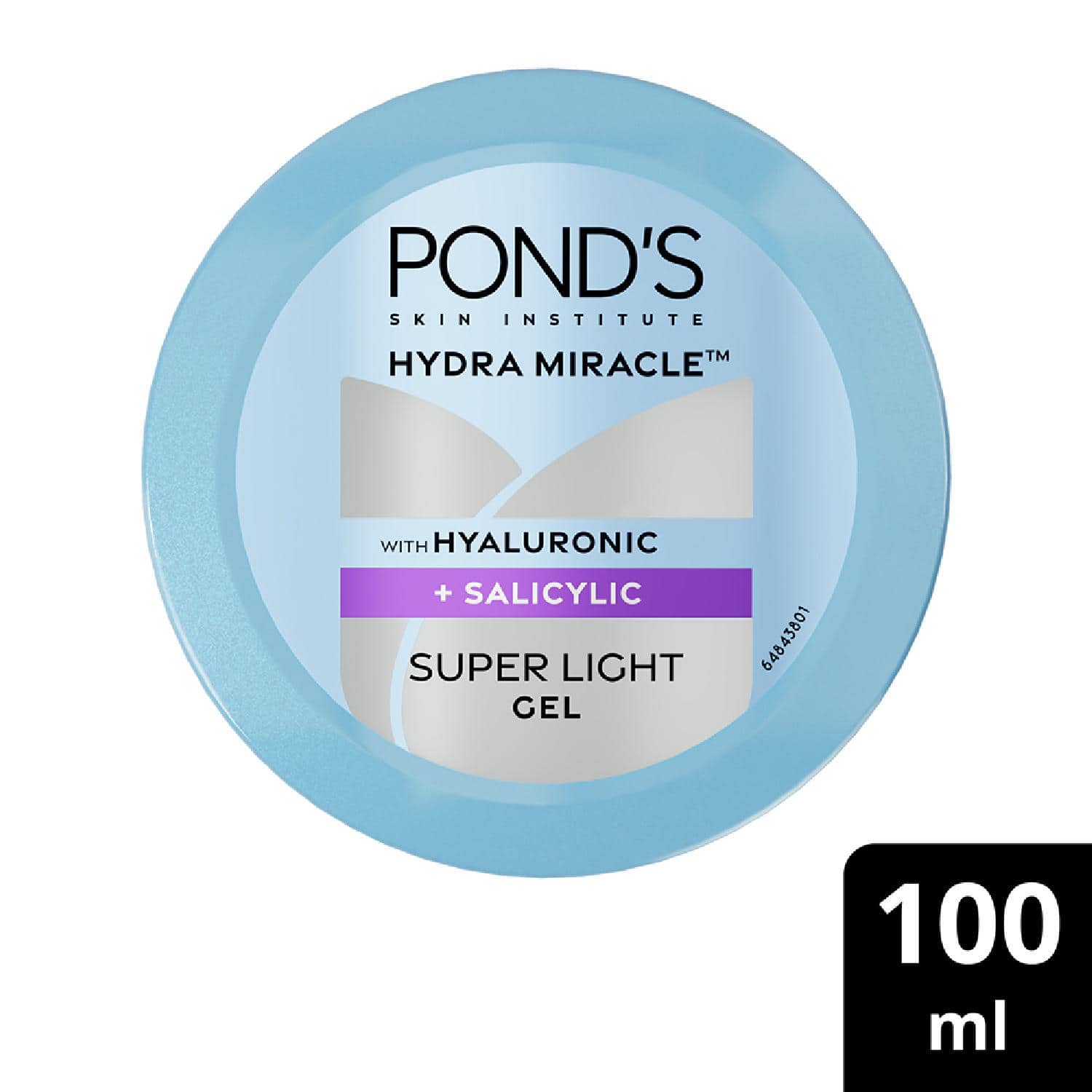 Pond's | Ponds Hydra Miracle Super Light Gel with Hyaluronic Acid & Salicylic (100g)