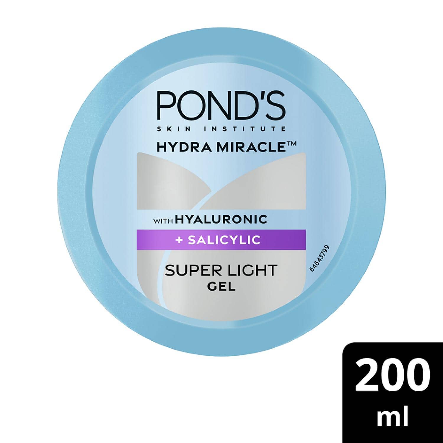 Pond's | Ponds Hydra Miracle Super Light Gel with Hyaluronic Acid & Salicylic (200g)