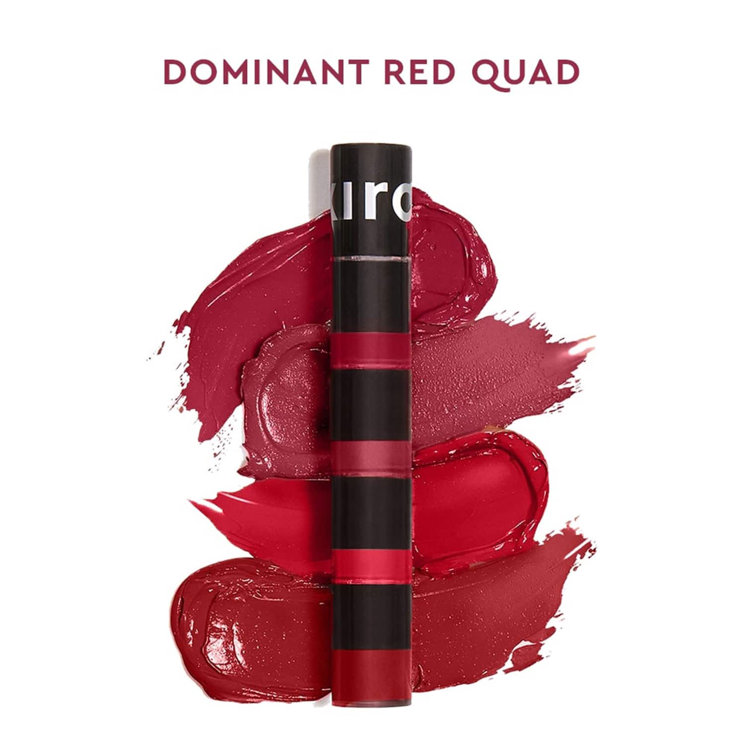 KIRO | KIRO Four Play Non Stop Airy Matte Liquid Lip - Dominant Red Quad (6 ml)
