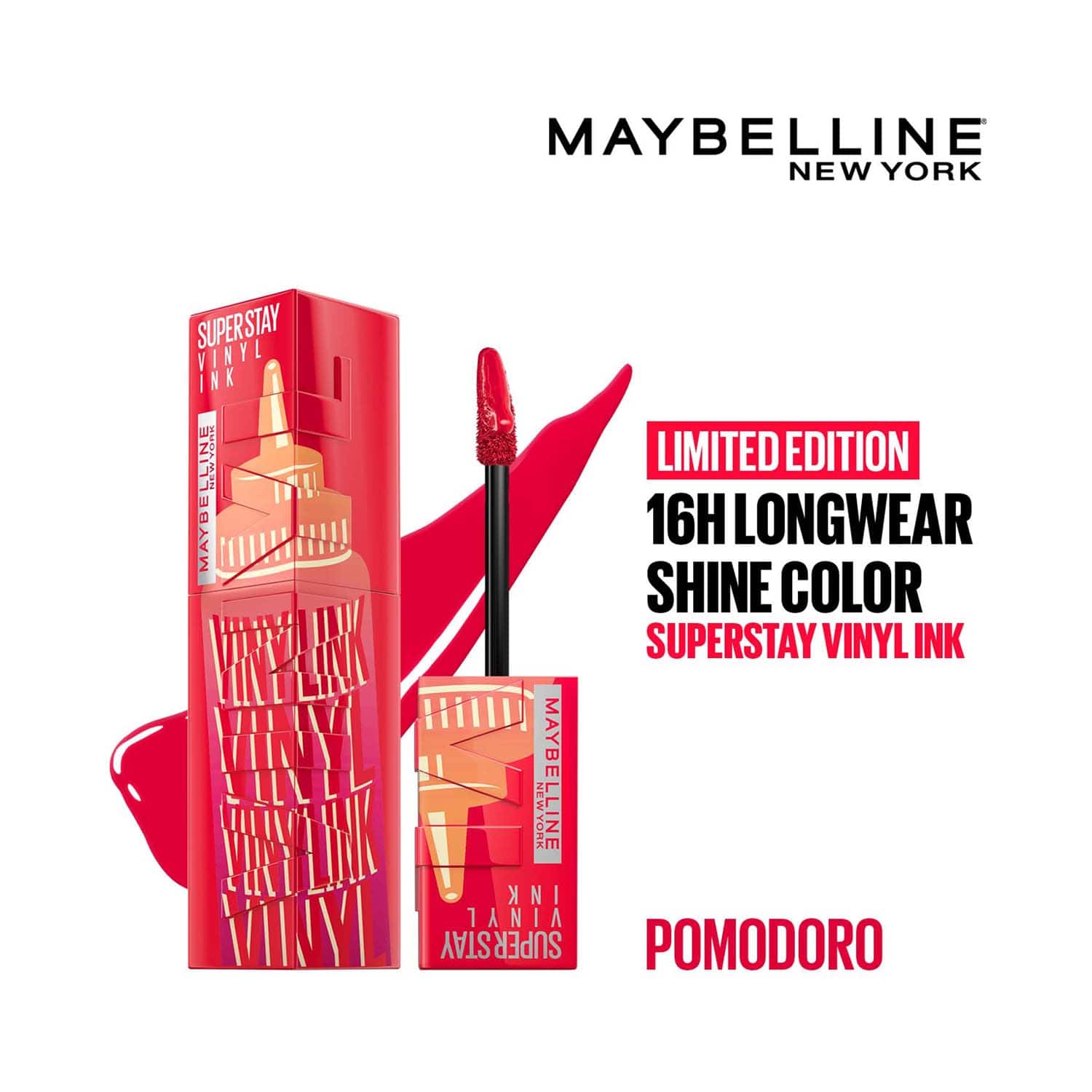 Maybelline New York | Maybelline New York Superstay Vinyl Ink Sauce Limited Edition Collection - Pomodoro (4.2 g)