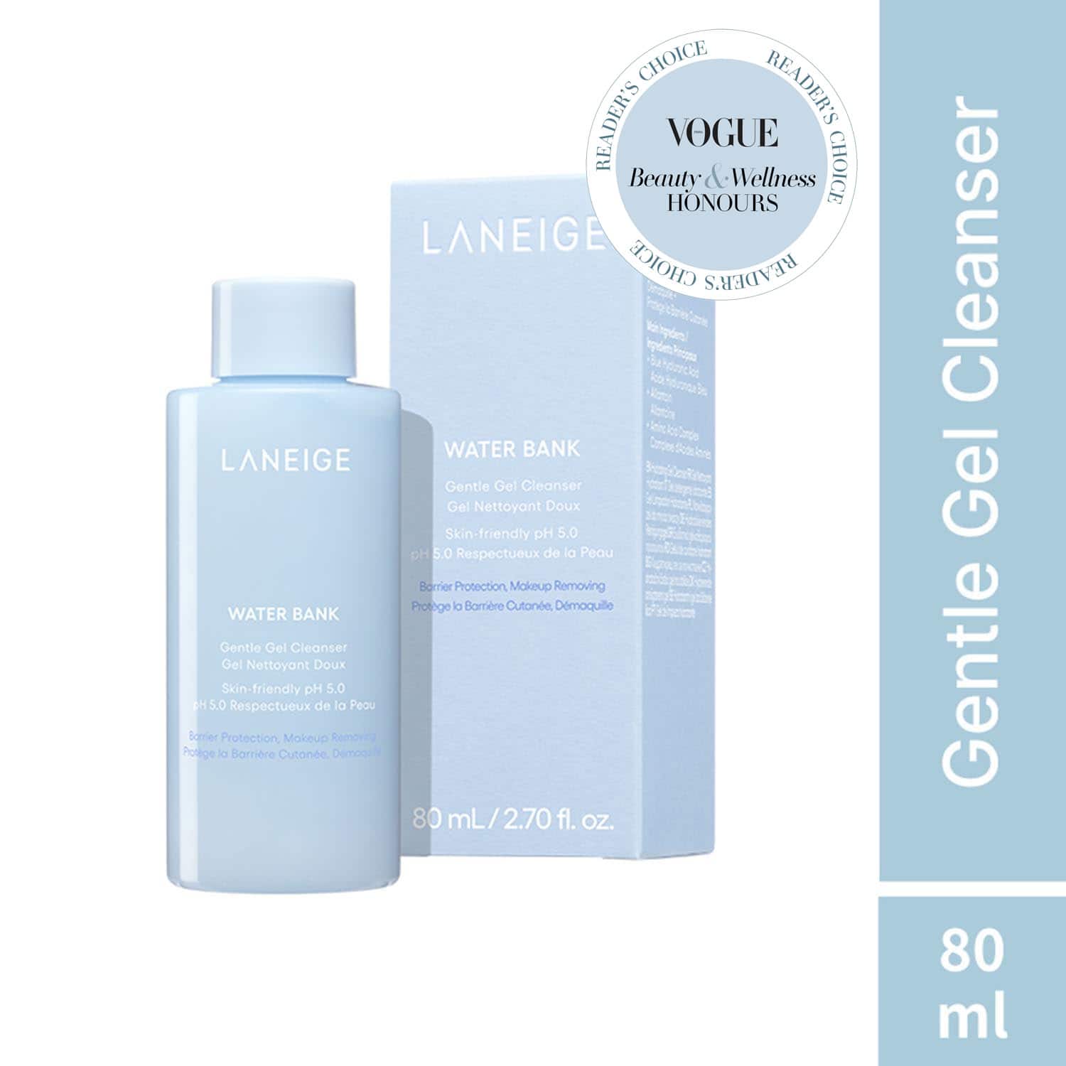 Laneige | Laneige Waterbank Gentle Gel Cleanser Mini (80 ml)