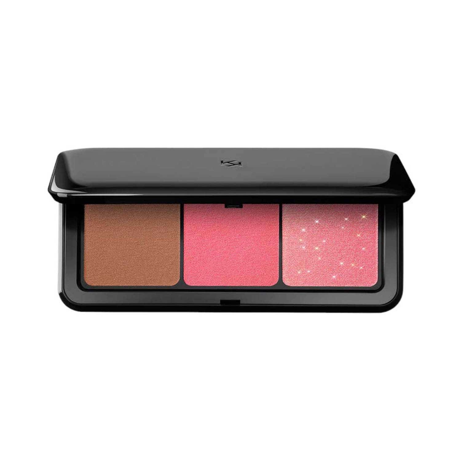 KIKO Milano | KIKO Milano Multi Finish Trio Blush & Bronzer Face Palette - 03 Pink (7 g)