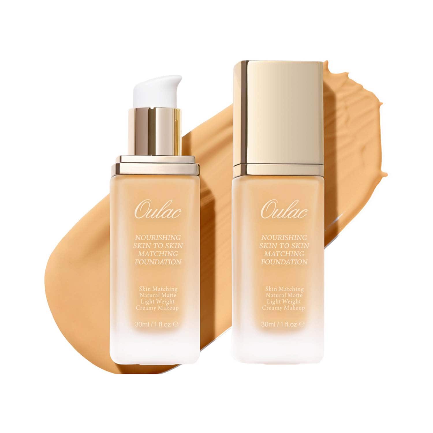 Oulac | Oulac Nourishing Skin To Skin Matching Foundation - 12/Desert (30 ml)