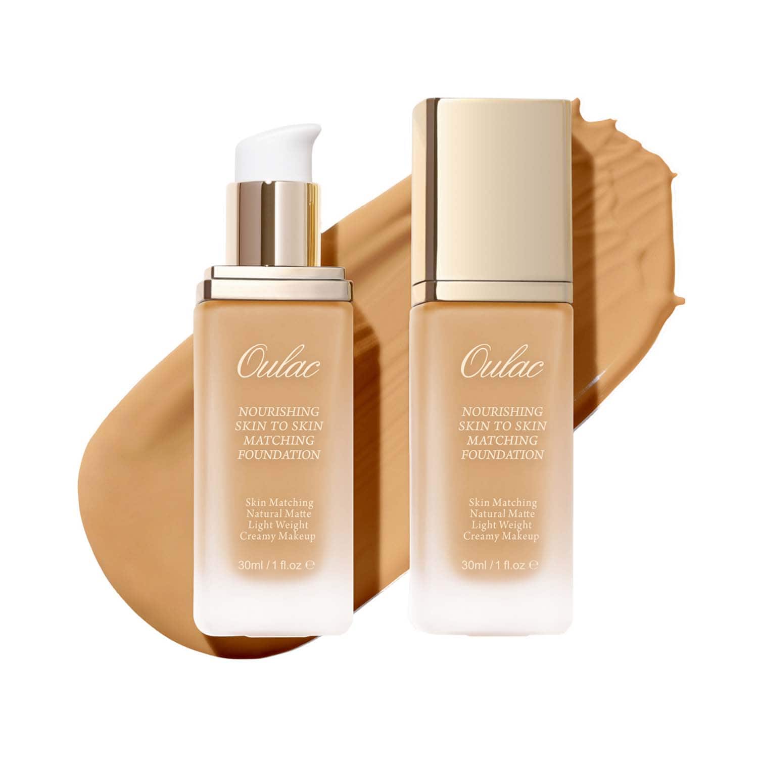 Oulac | Oulac Nourishing Skin To Skin Matching Foundation - 13/Tan (30 ml)