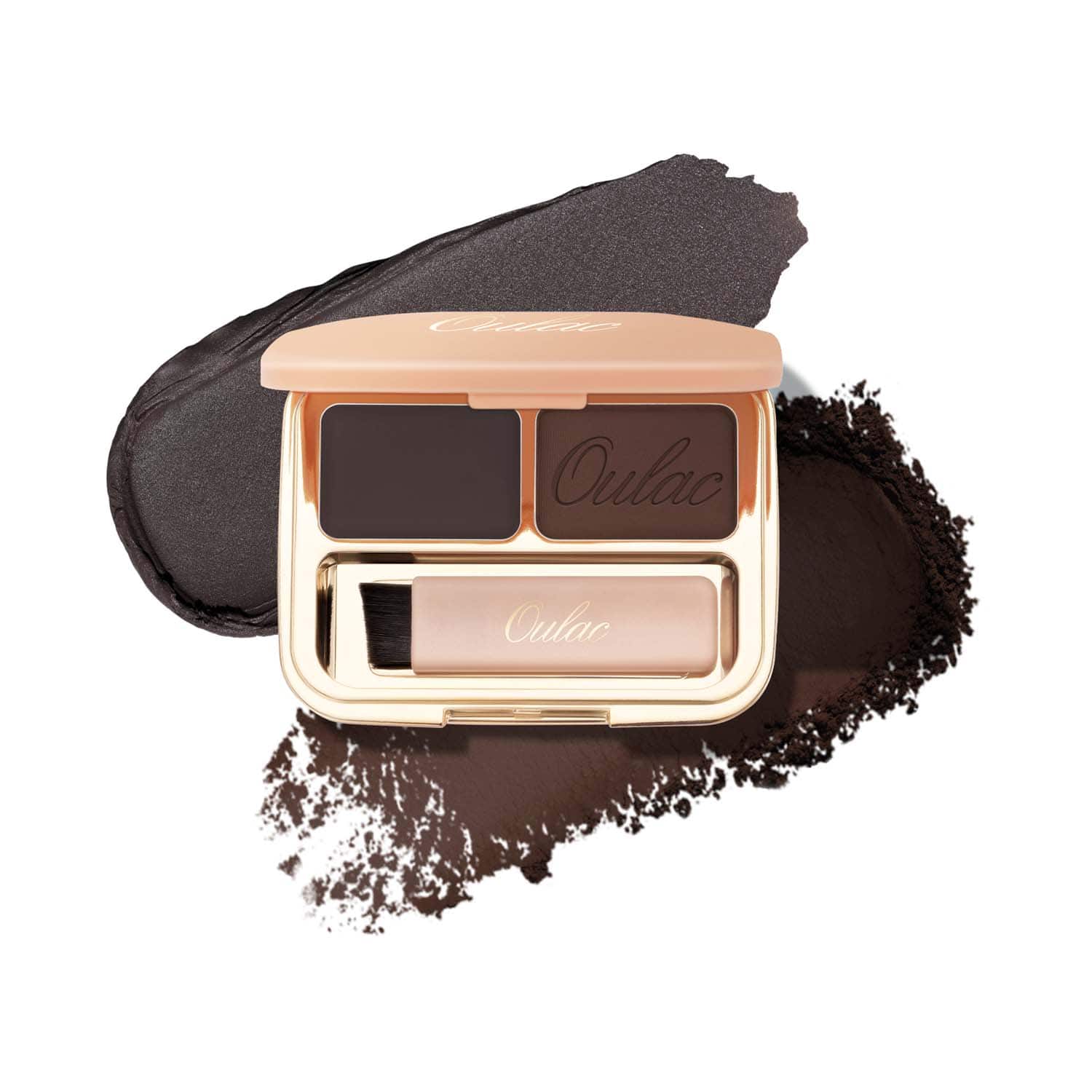 Oulac | Oulac Brow & Eye Perfect Finishing Compact - 06/Charcoal Brown (3.2 g)