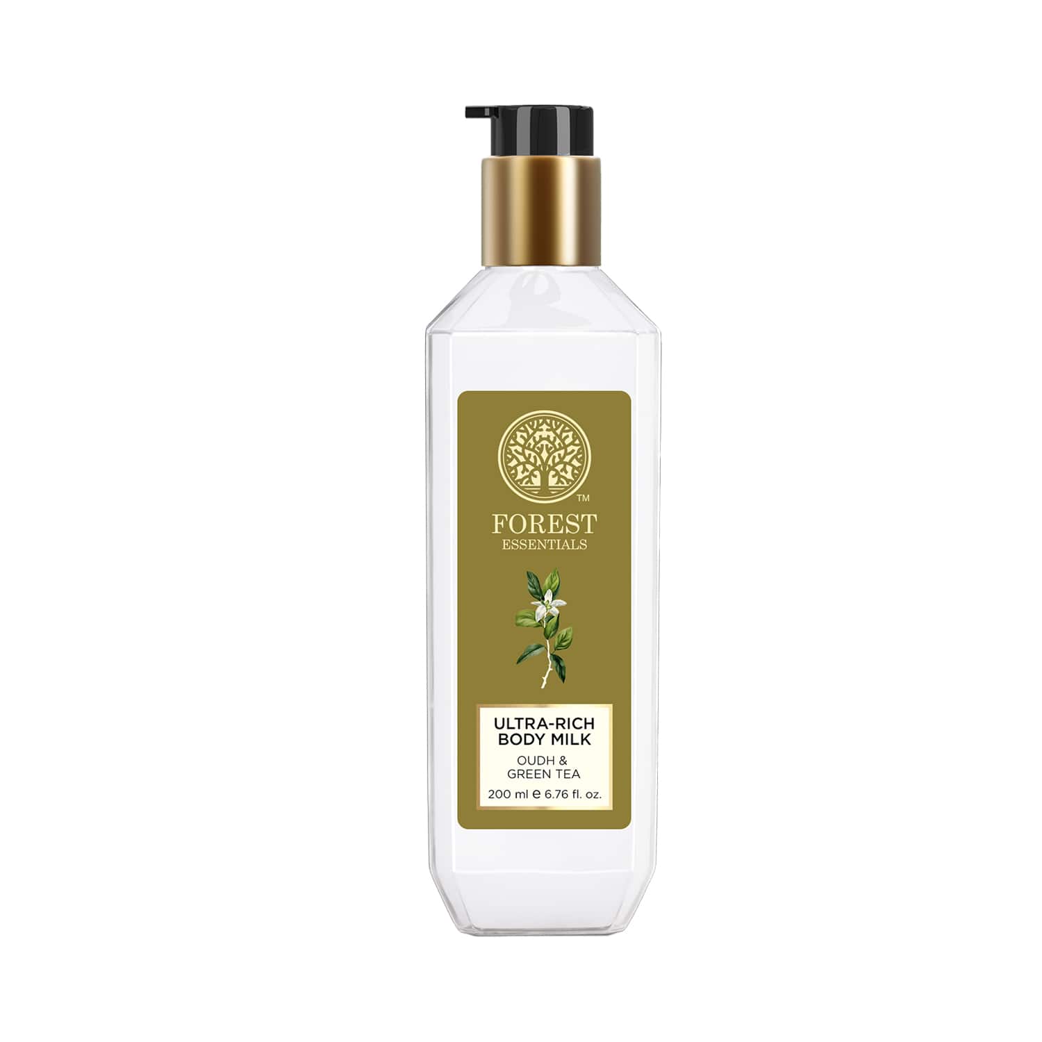 Forest Essentials | Forest Essentials Oudh & Green Tea Ultra-Rich Body Milk (200 ml)