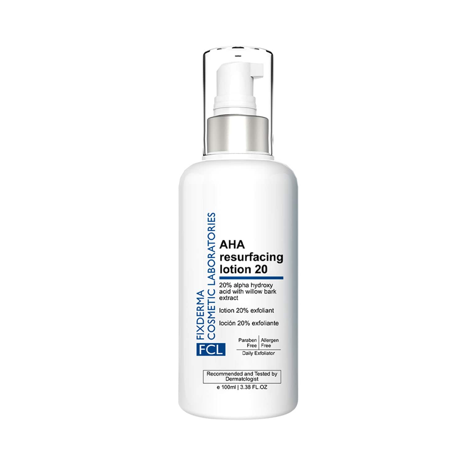 FCL | FCL Glycolic Acid AHA 20 Lotion for Body and Face Dead Skin Remover AHA Exfoliating Lotion (100 ml)